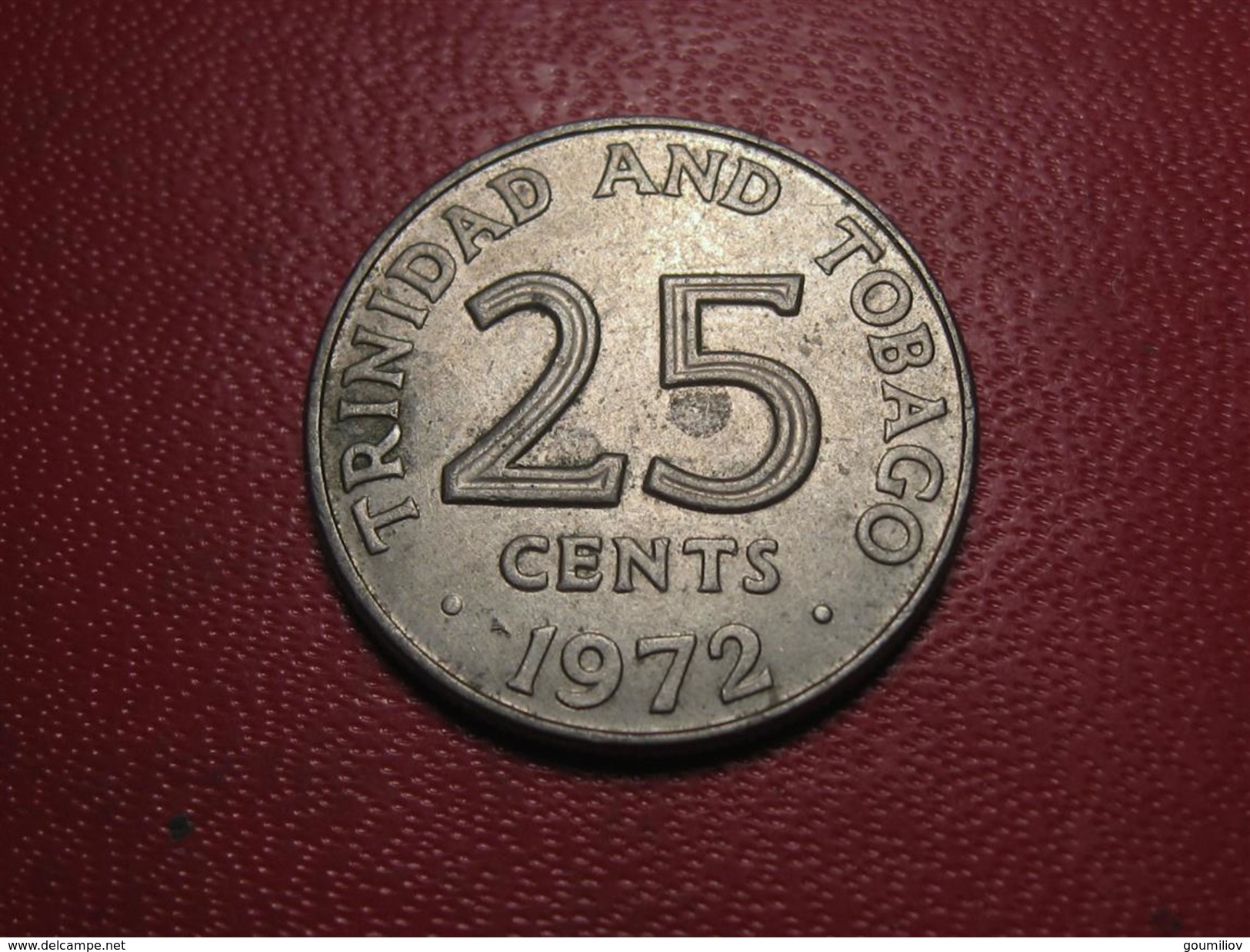 Trinité Et Tobago - 25 Cents 1972 7142 - Trinidad En Tobago