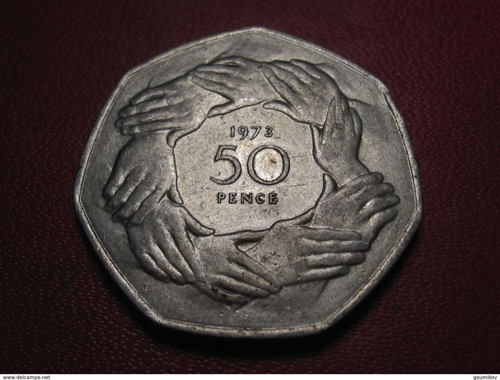 Grande-Bretagne - 50 Pence 1973 7124 - 50 Pence