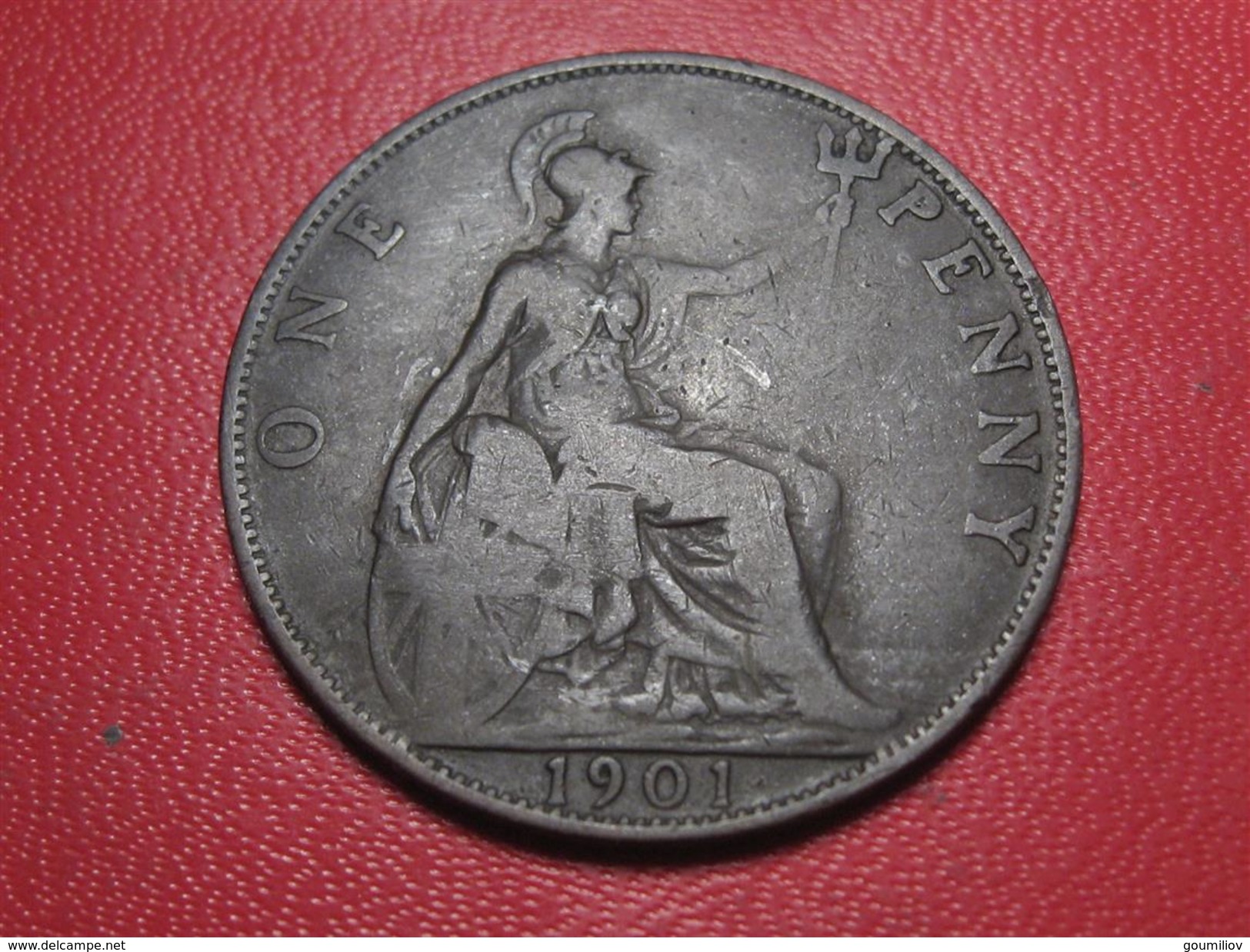 Grande-Bretagne - Penny 1901 7102 - D. 1 Penny