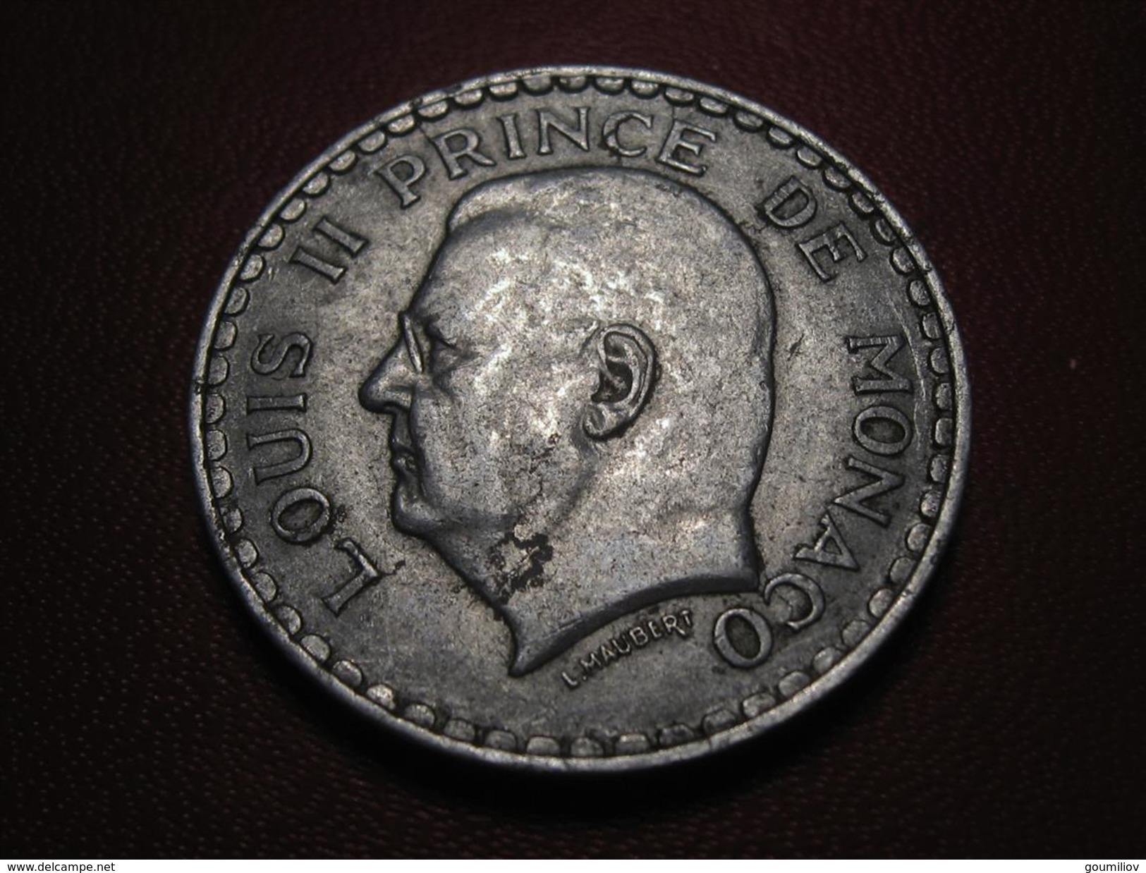 Monaco - 5 Francs 1945 Louis II 7222 - 1922-1949 Louis II