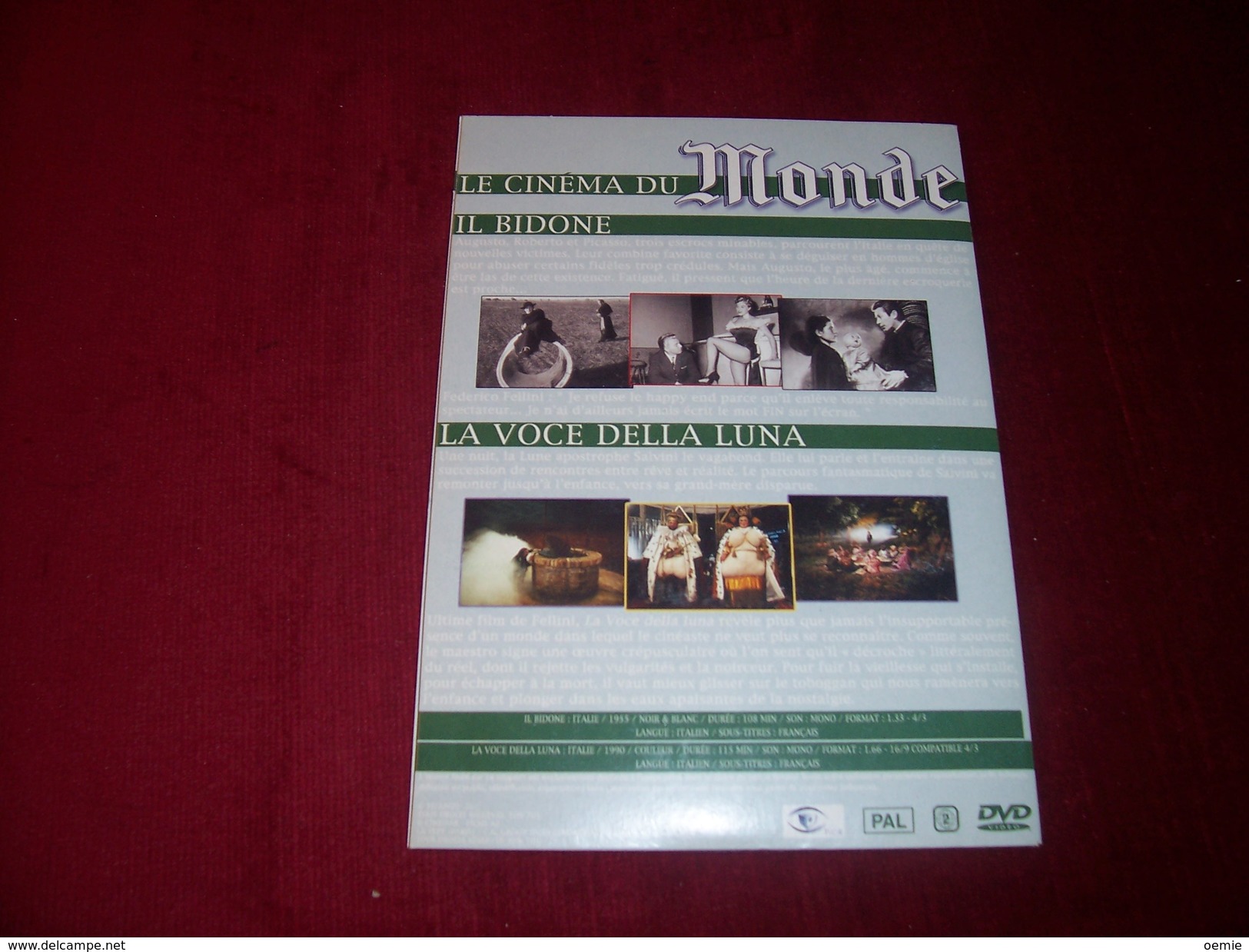 PROMO 5 DVD  CLASSIQUES ° STEVE  Mc QUEEN LE MANS / VIM VENDERS / STEPHEN FREARS / FREDERICO FELINI