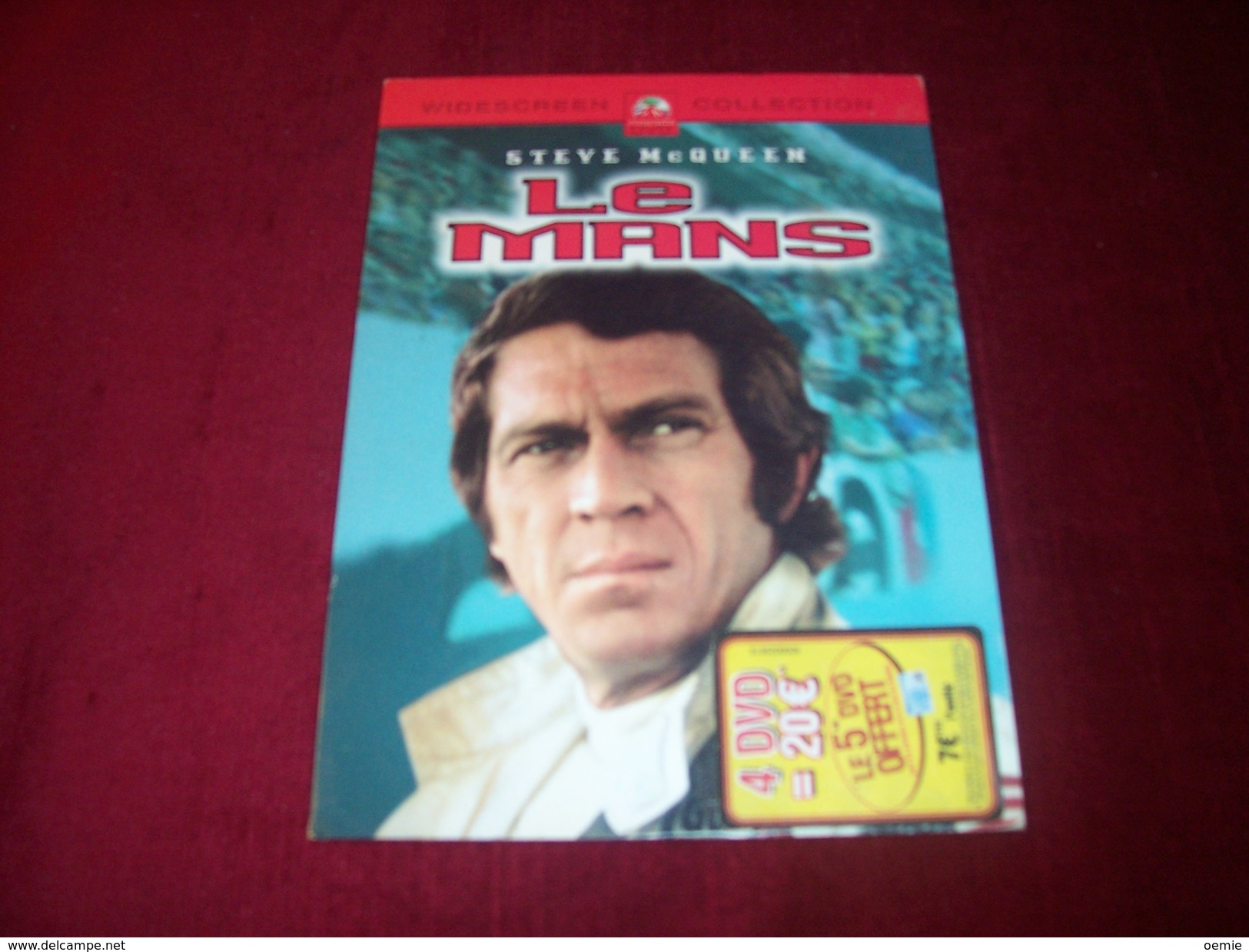 PROMO 5 DVD  CLASSIQUES ° STEVE  Mc QUEEN LE MANS / VIM VENDERS / STEPHEN FREARS / FREDERICO FELINI