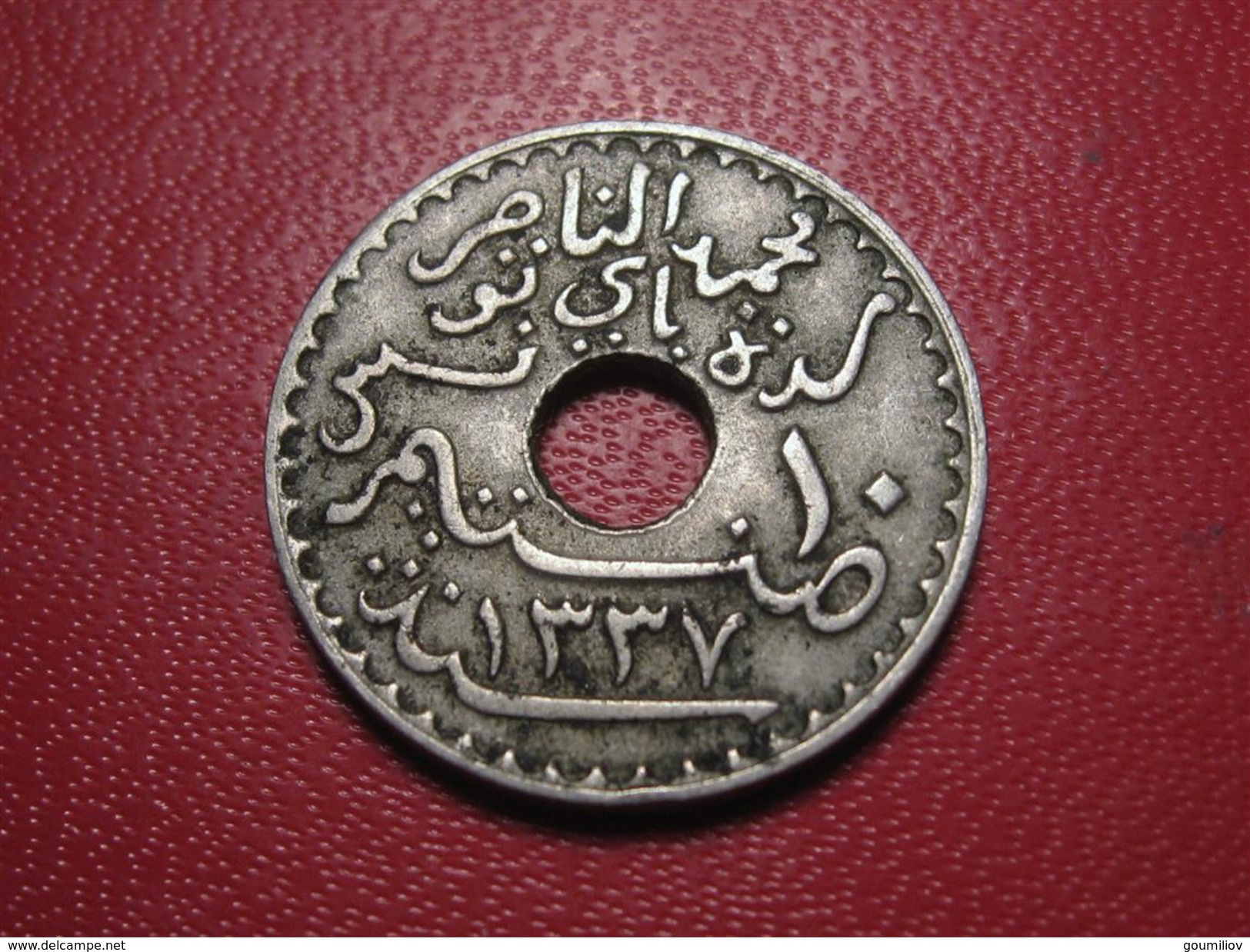 Tunisie - 10 Centimes 1919 7348 - Túnez