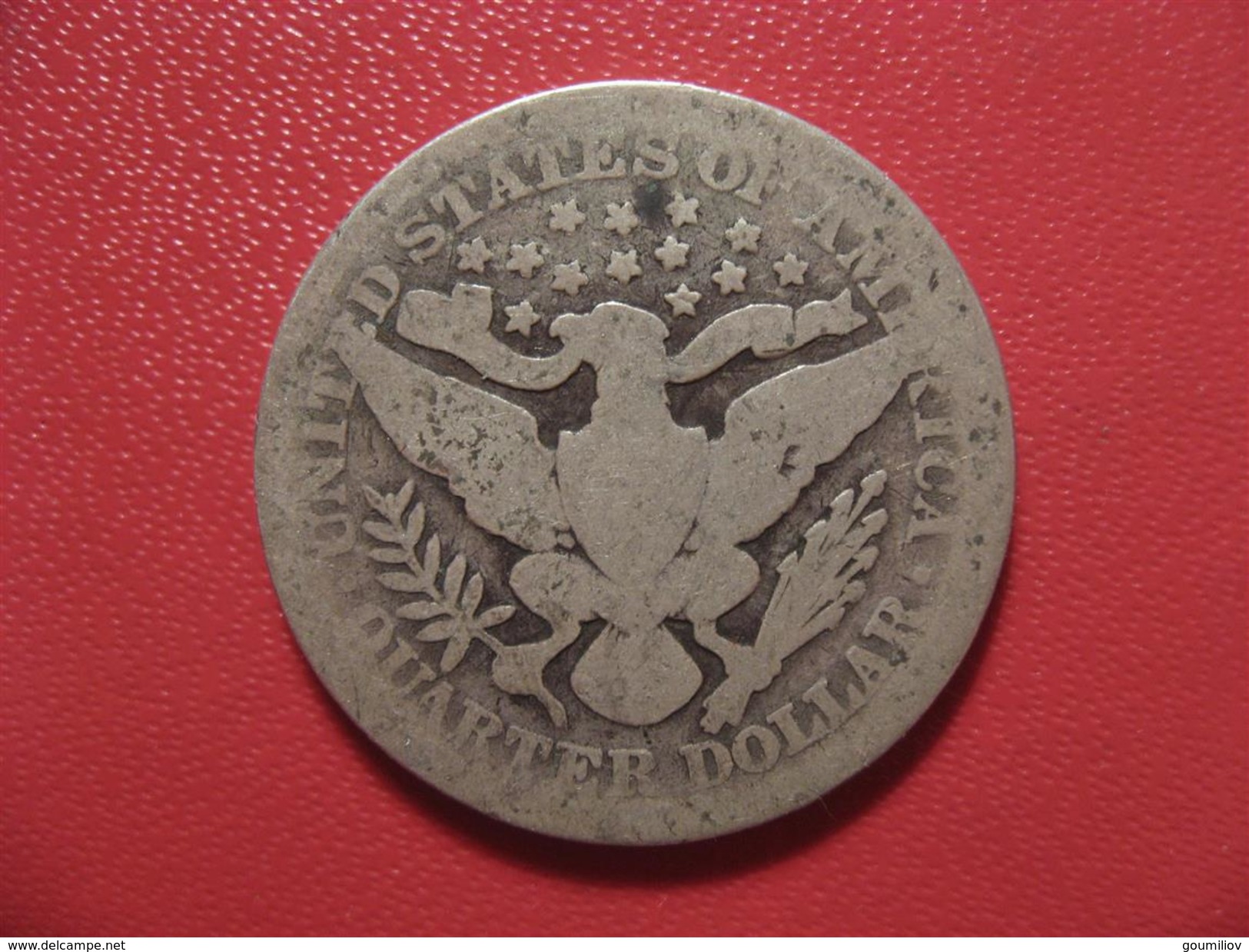 Etats-Unis - USA - Quarter Dollar 1898 6873 - 1892-1916: Barber