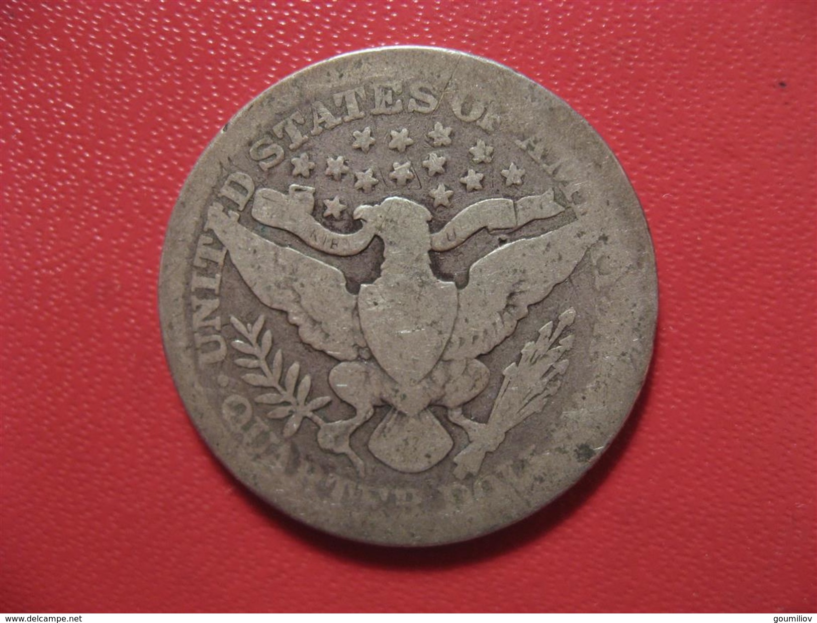 Etats-Unis - USA - Quarter Dollar 1902 6885 - 1892-1916: Barber