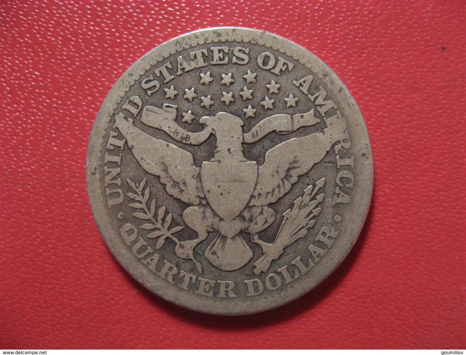 Etats-Unis - USA - Quarter Dollar 1908 6887 - 1892-1916: Barber