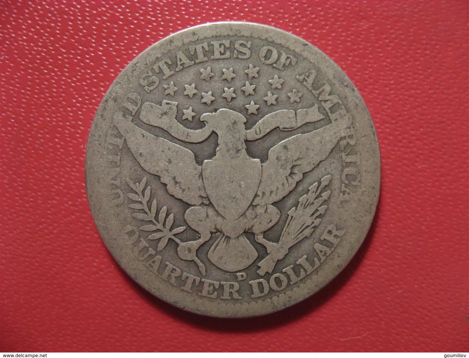 Etats-Unis - USA - Quarter Dollar 1915 D 6877 - 1892-1916: Barber