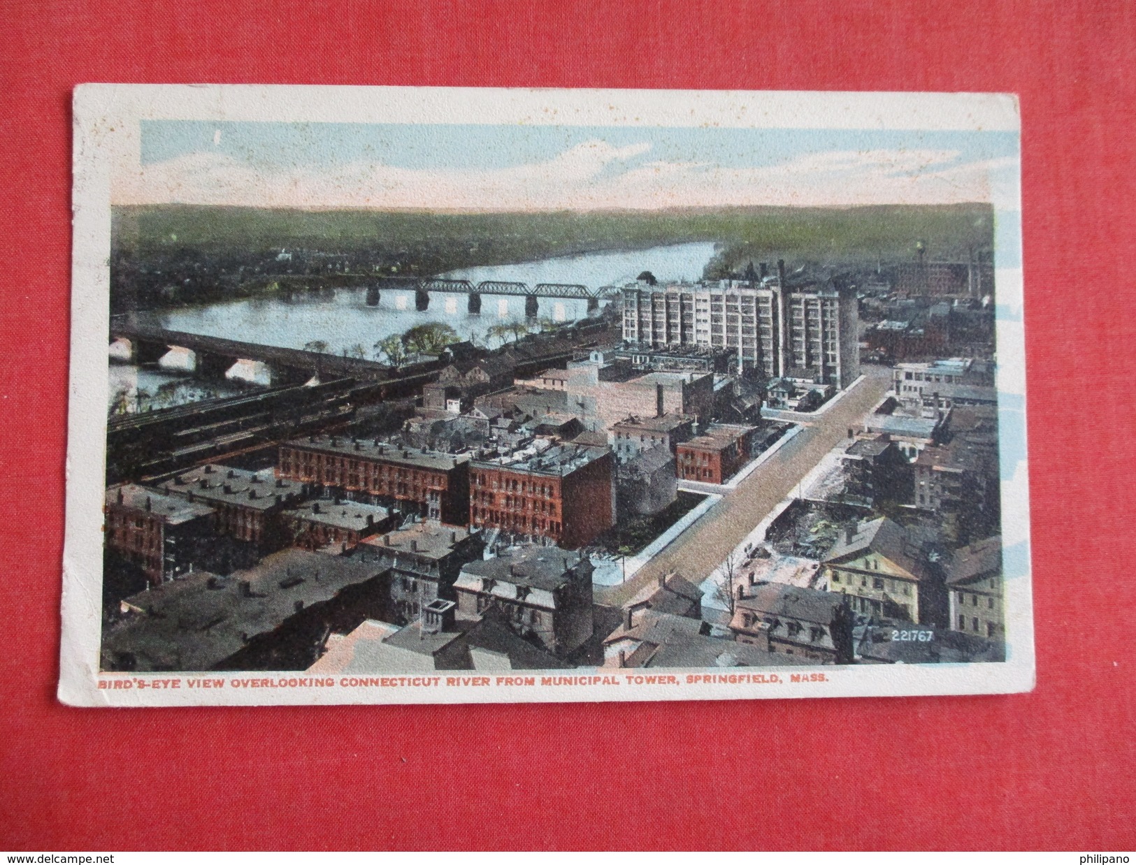 Birds Eye View   Massachusetts > Springfield  Ref 2785 - Springfield