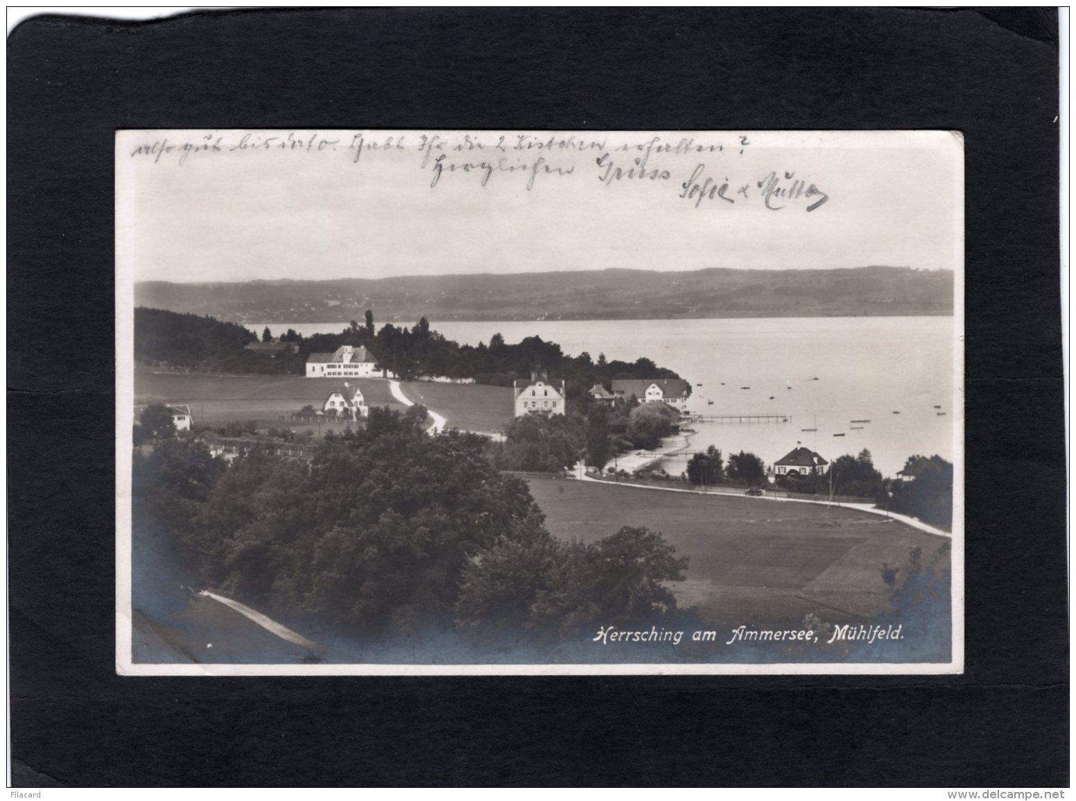 74906   Germania,  Herrsching Am  Ammersee,  Muhlfeld.,  VG  1927 - Herrsching