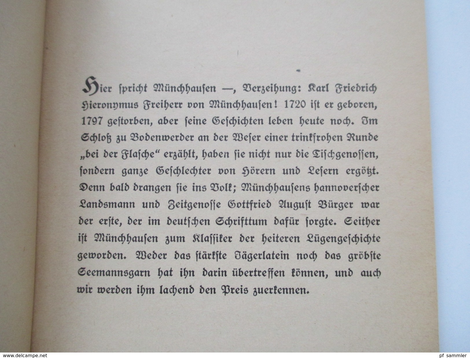 Kleine Feldpost-Reihe 1943 Münchhausens Reisen und Abenteuer zu Wasser und zu Lande! nach G.A. Bürger.