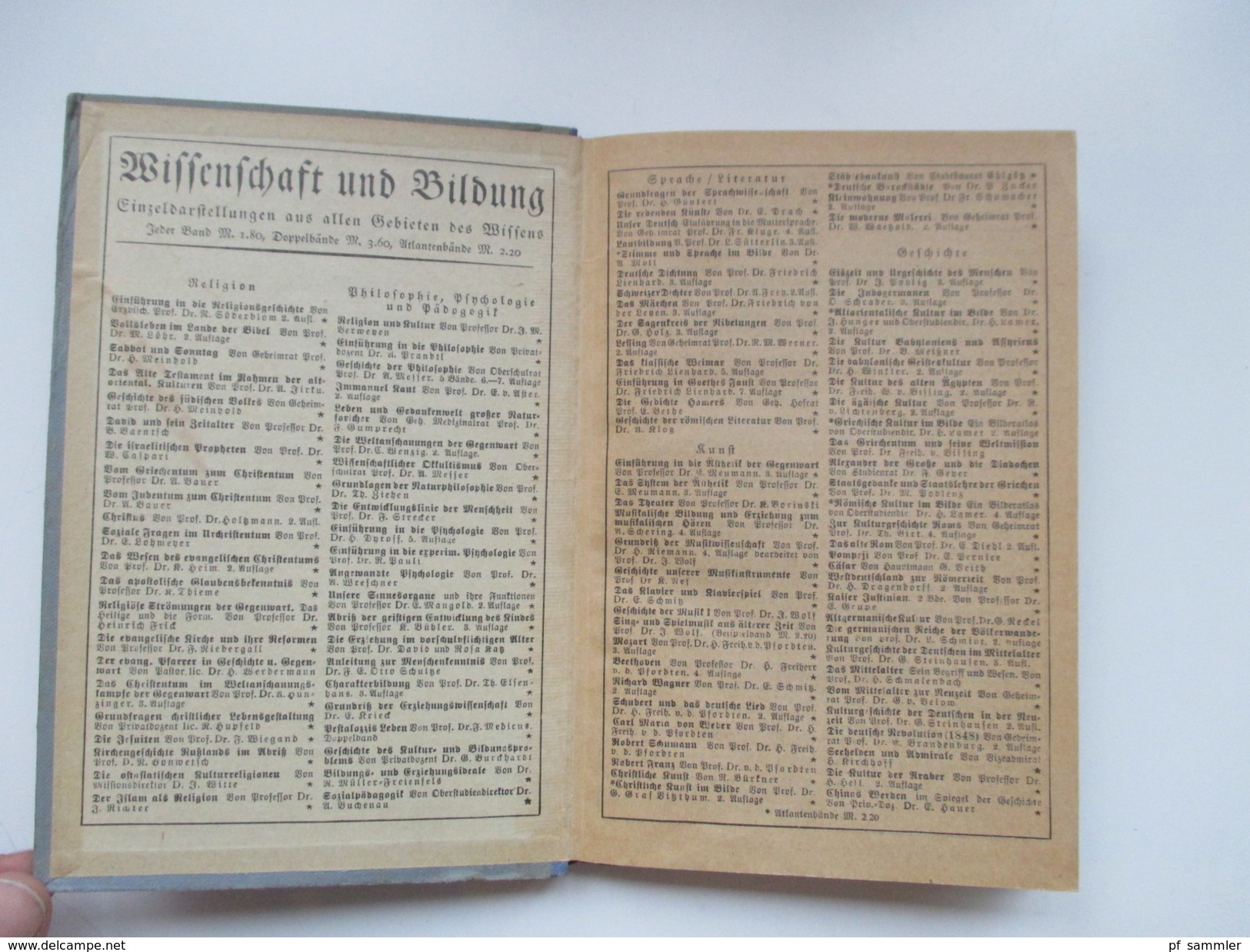 Soziale Und Wirtschaftspolitische Anschauungen In Deutschland P. Mombert. Wissenschaft Und Bildung. 1928 - Livres Anciens