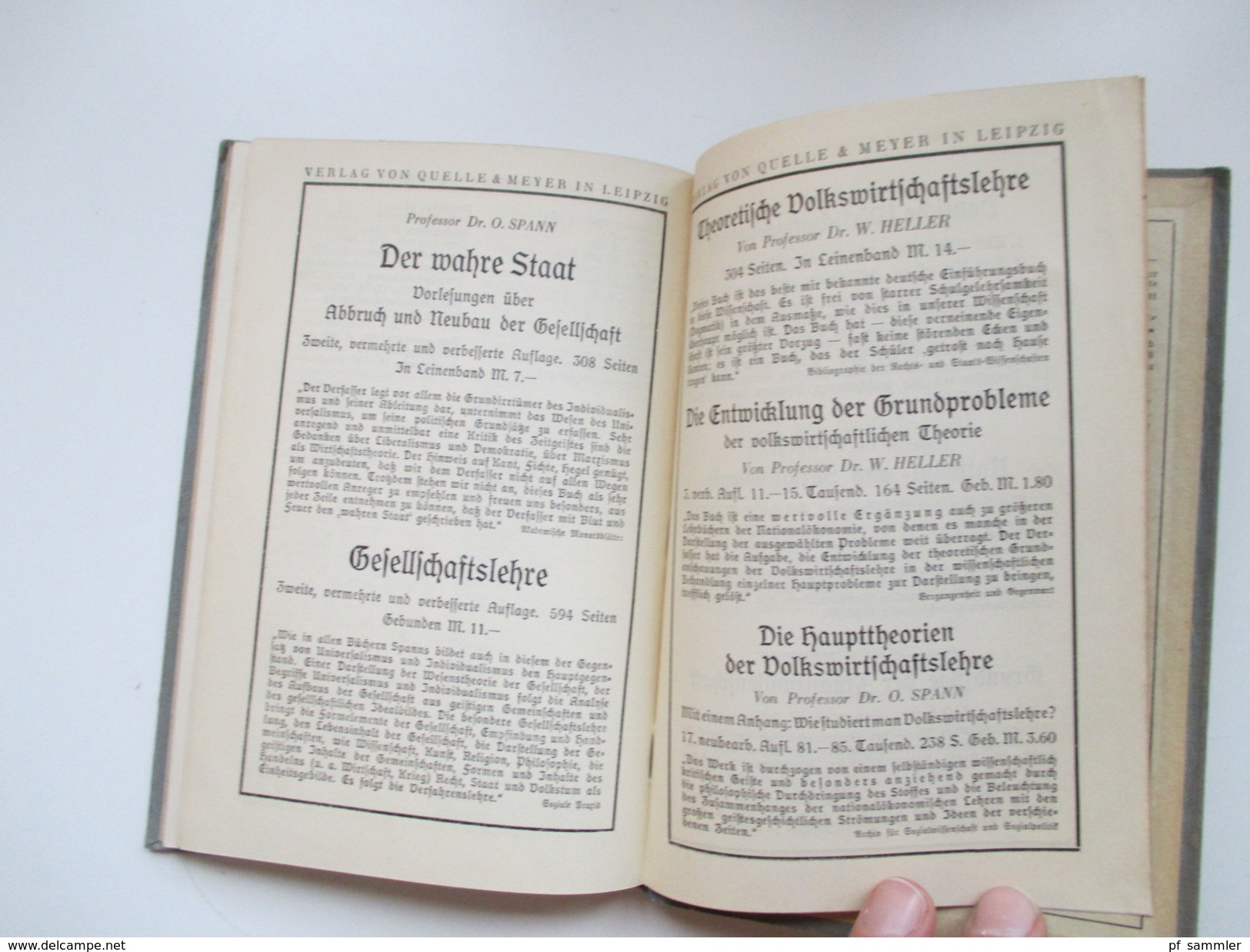 Soziale und wirtschaftspolitische Anschauungen in Deutschland P. Mombert. Wissenschaft und Bildung. 1928