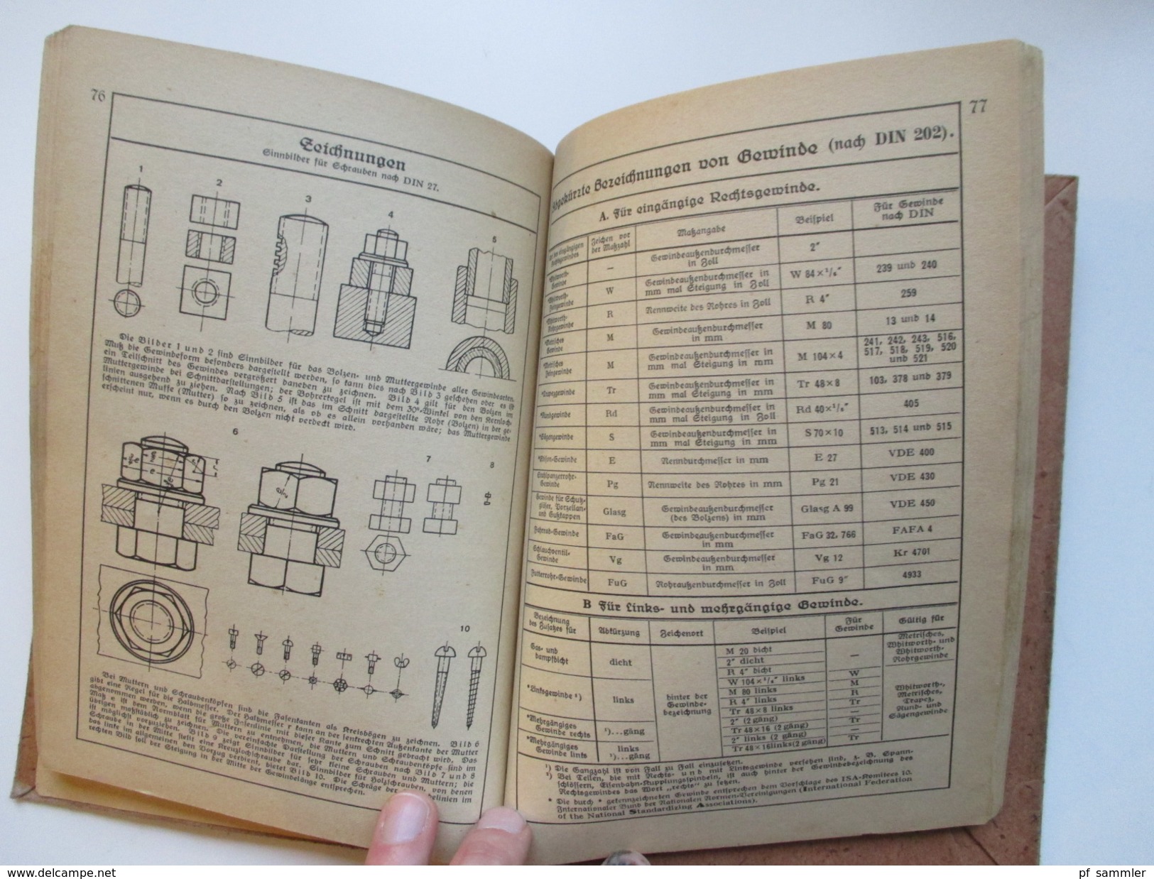 Schulbuch 1949 Formeln Und Tabellen Für Das Metallgewerbe. Gebrüder Jänecke Buchverlag Hannover. Viele Abbildungen!! - Libros De Enseñanza