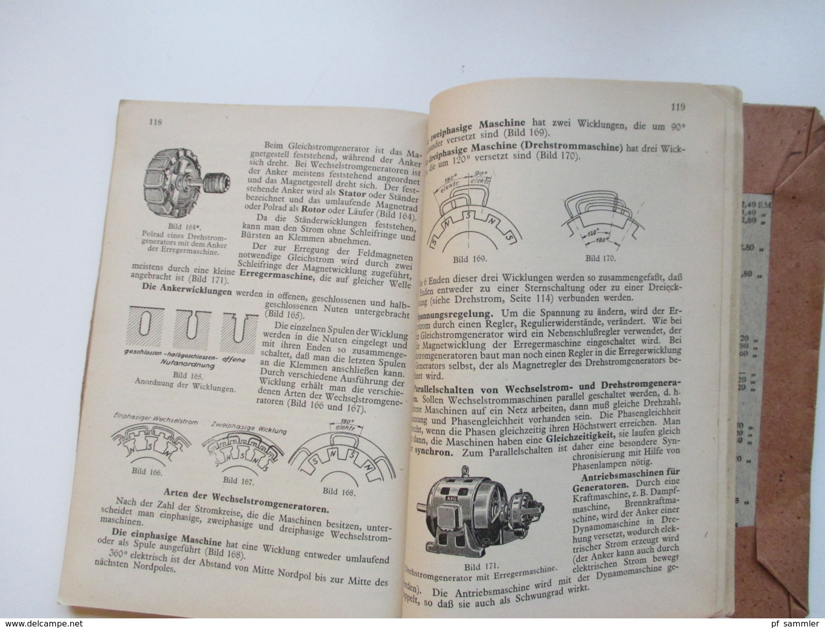 Schulbuch 1945 Kraftmaschinen. Dampfmaschinen Usw. Gebrüder Jänecke Buchverlag Hannover. Viele Abbildungen!! - Libros De Enseñanza