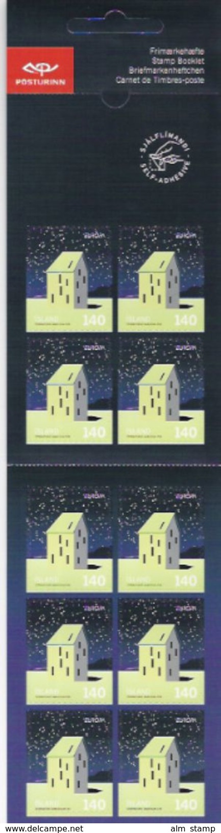 2009 Island  Mi. 1244-5 Booklet **MNH   EUROPA  " Astronomie " - Neufs