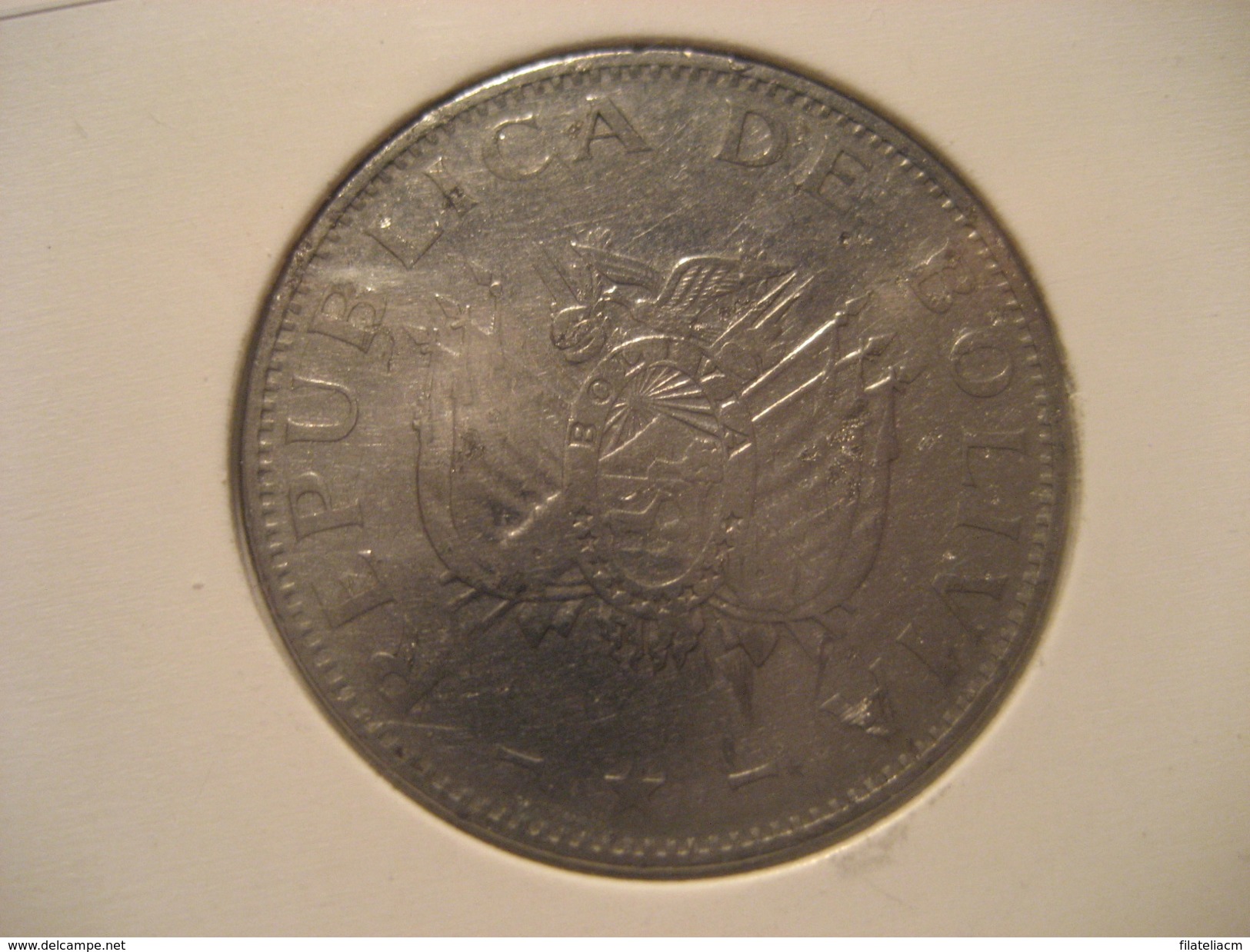 1 Boliviano 1997 BOLIVIA Coin - Bolivie