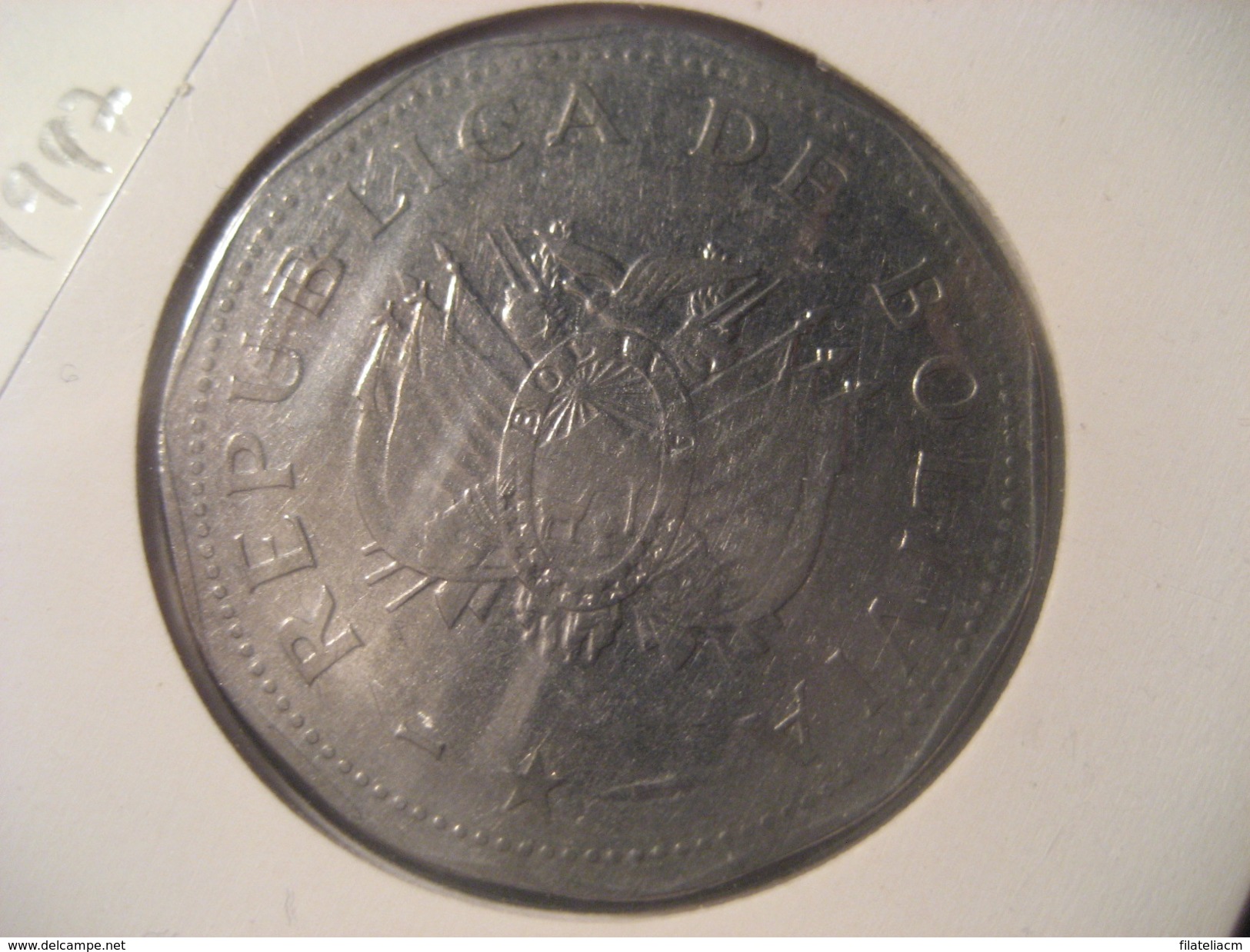 2 Bolivianos 1997 BOLIVIA Coin - Bolivie