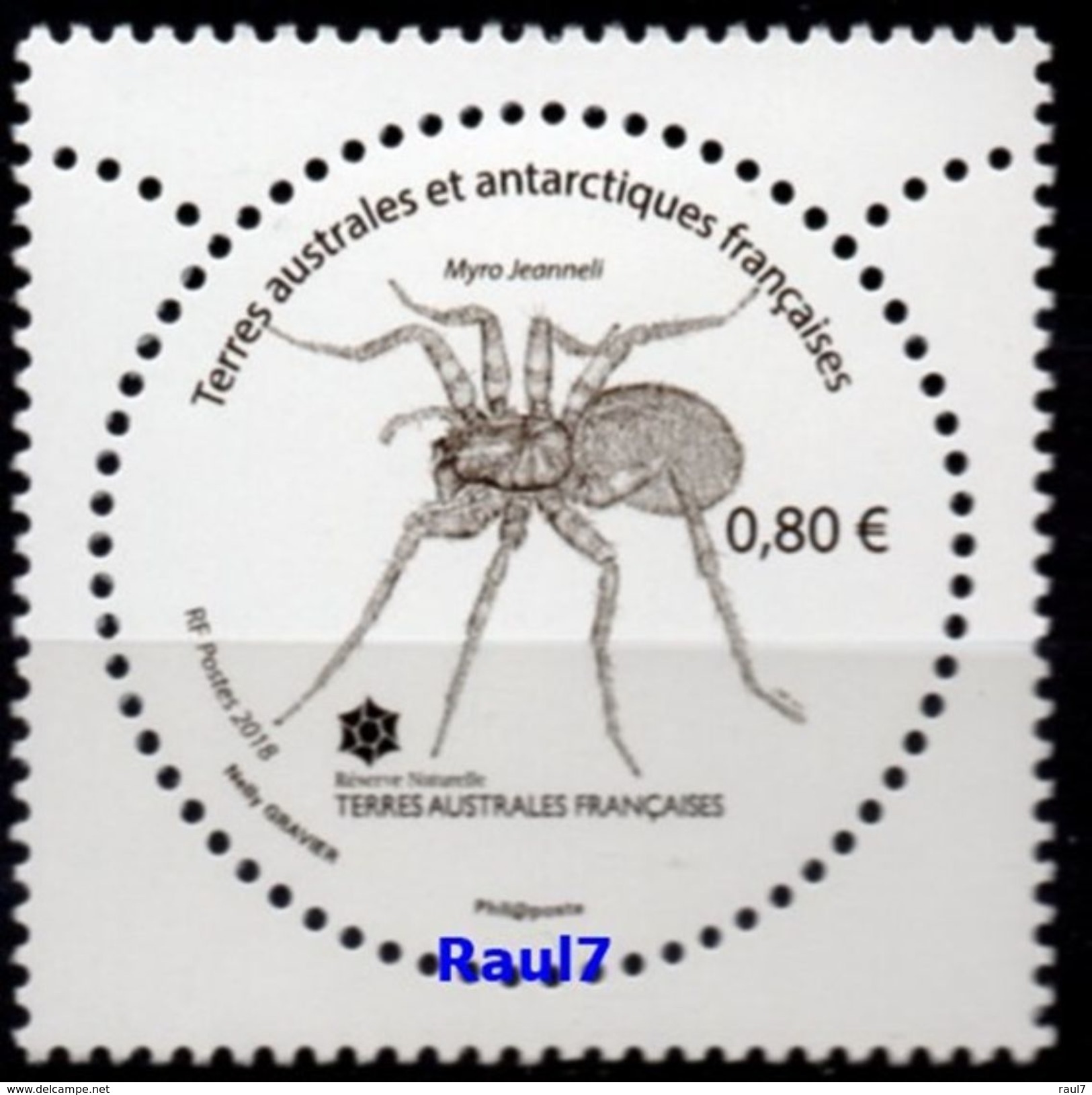 T.A.A.F. // F.S.A.T. 2018 - Insecte, Araignée - 1 Val Neufs // Mnh - Ungebraucht
