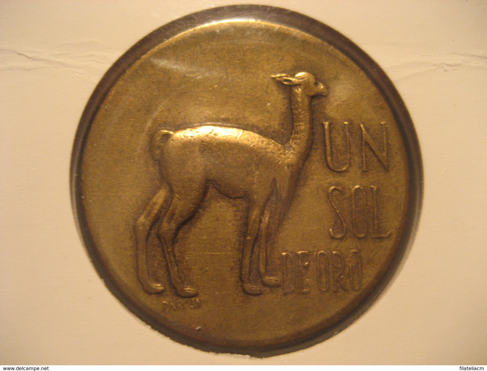 1 Sol De Oro 1968 PERU Coin - Pérou