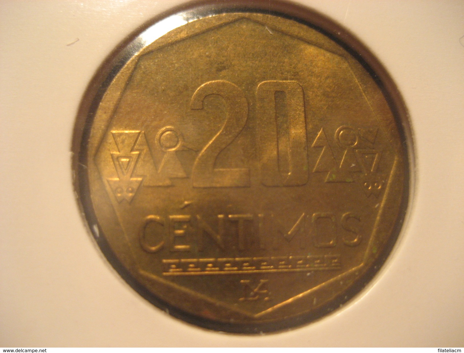 20 Centimos 2008 PERU Coin - Peru