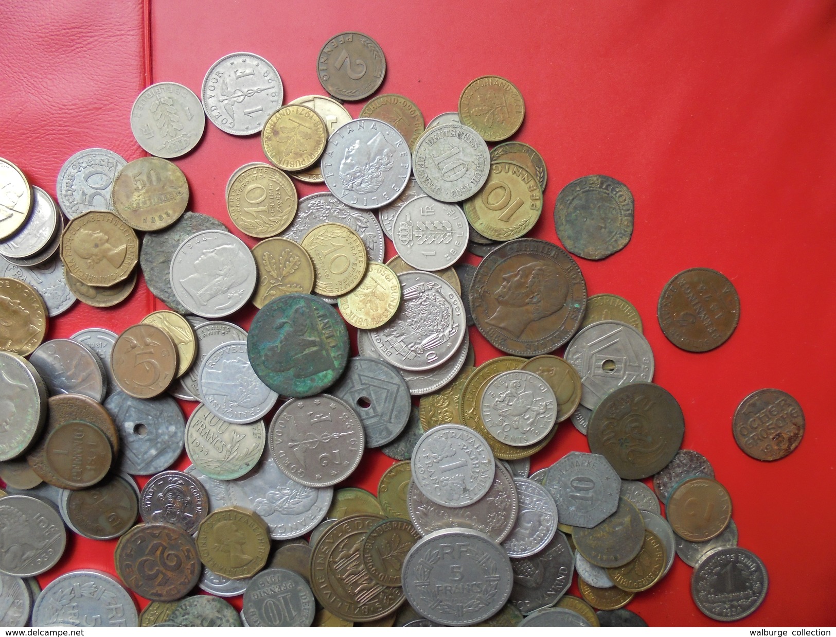 START 1 EURO !!! 424 MONNAIES TOUTES EPOQUES- LOT INTERESSANT !!! - Vrac - Monnaies