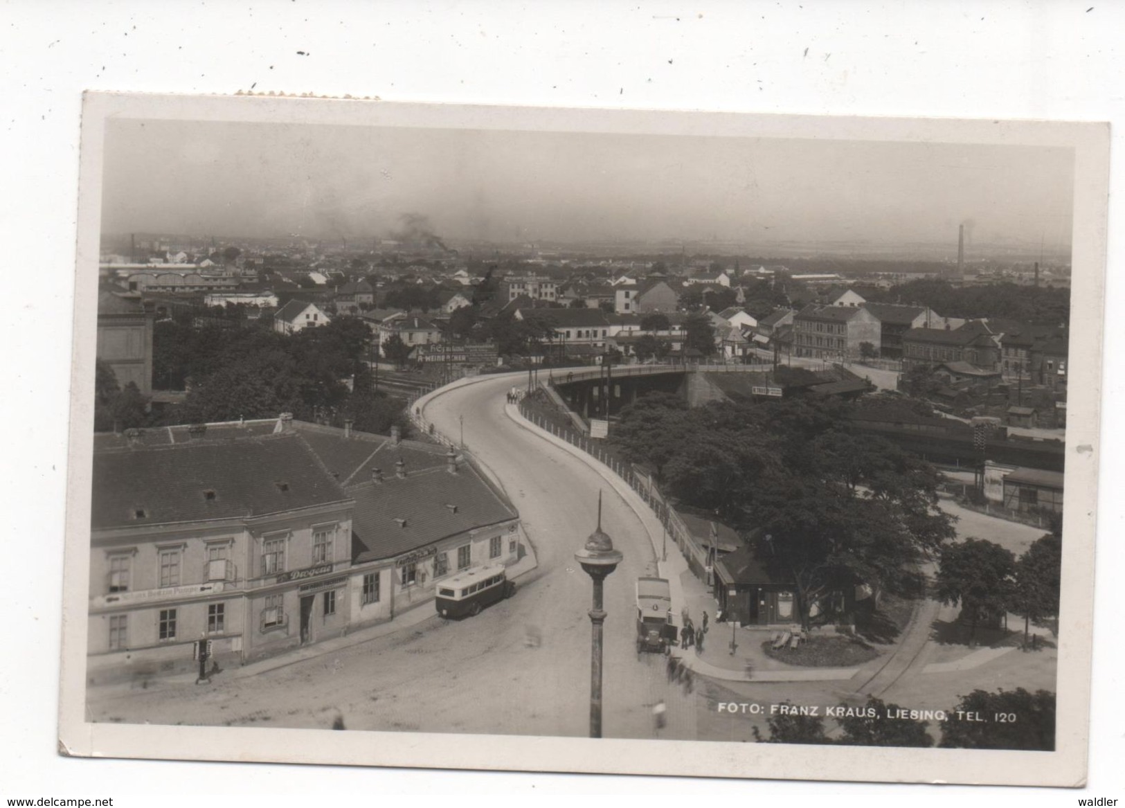 1230  WIEN  -  LIESING, HOHE BRÜCKE    ~ 1935 - Sonstige & Ohne Zuordnung