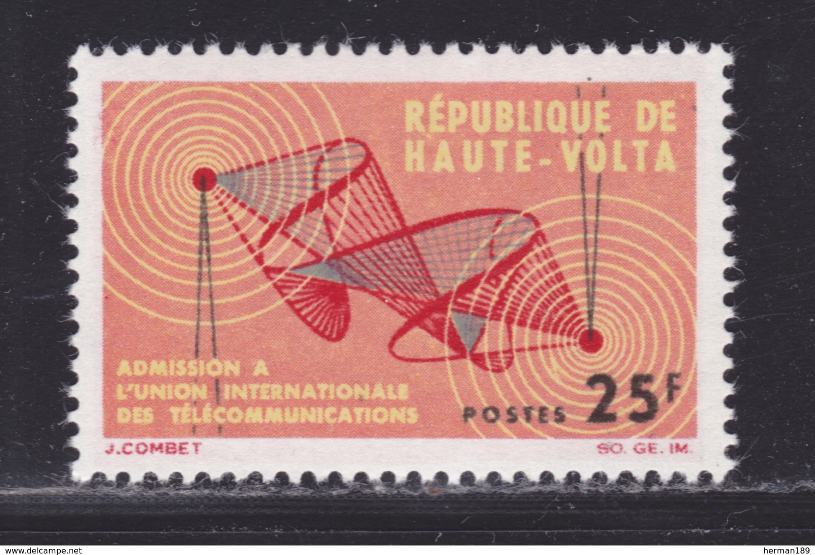 HAUTE-VOLTA N°  131 ** MNH Neuf Sans Charnière, TB (D3895) Union Internationale Des Communications - Upper Volta (1958-1984)