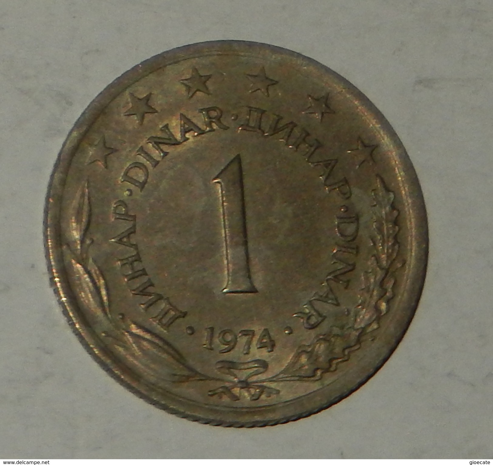 JUGOSLAVIA – 1 DINAR – 1974 – (179) - Jugoslavia