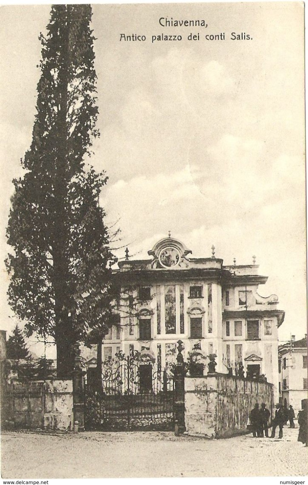 CHIAVENNA   ---  Antico Palazzo Dei Conti Salis - Sondrio