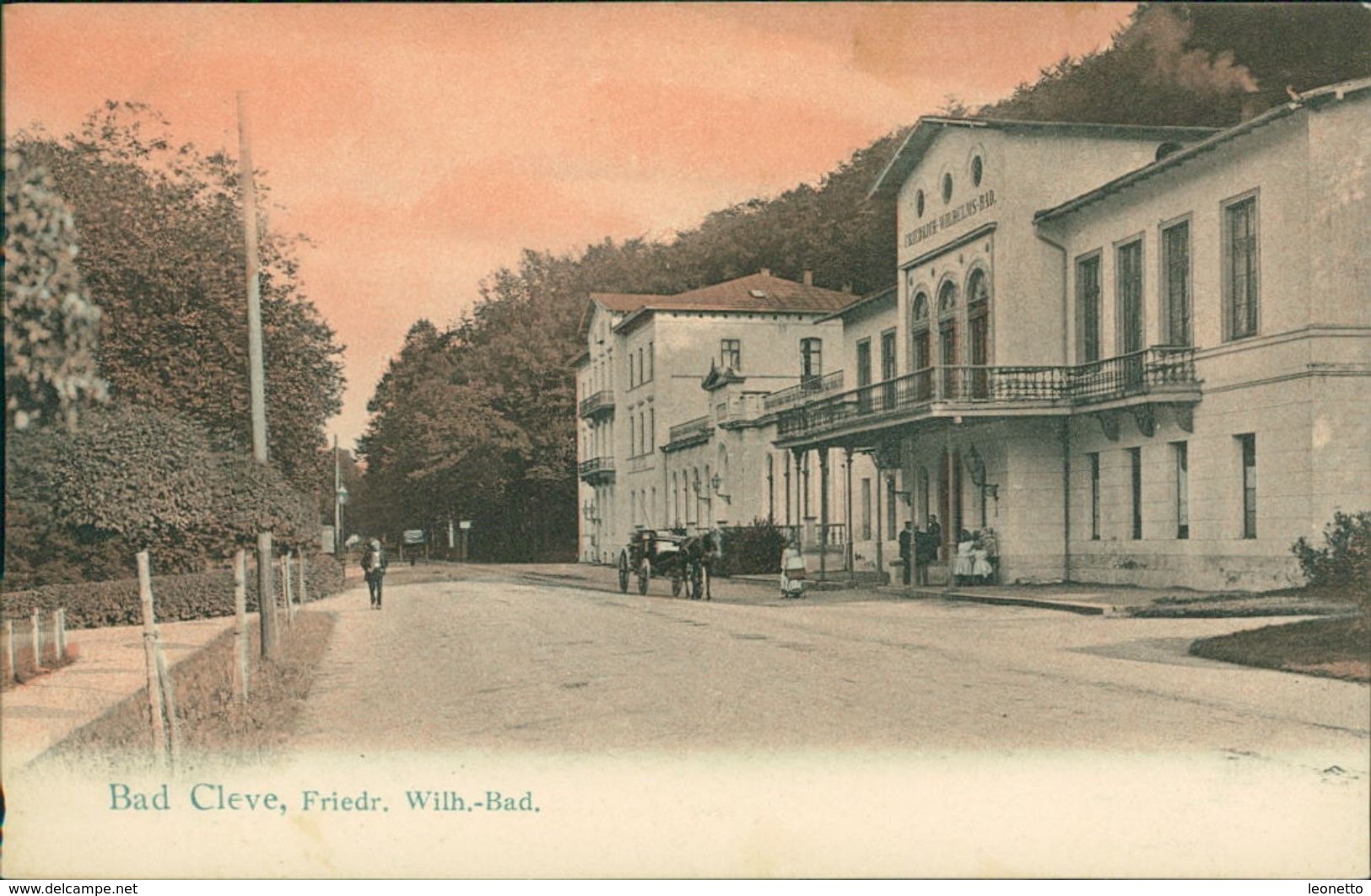 AK Kleve Cleve, Friedr. Wilh.-Bad, Um 1905 (27890) - Kleve