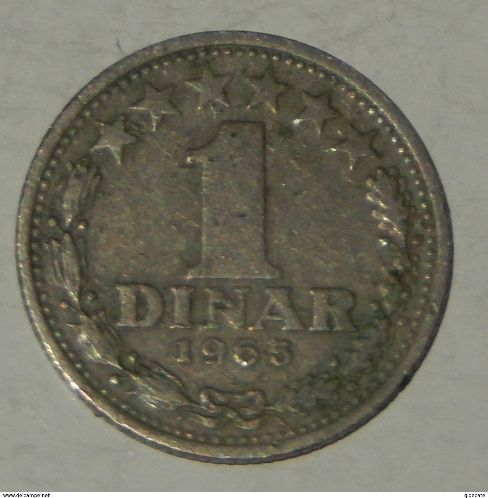 JUGOSLAVIA – 1 DINAR – 1965 – (181) - Jugoslavia