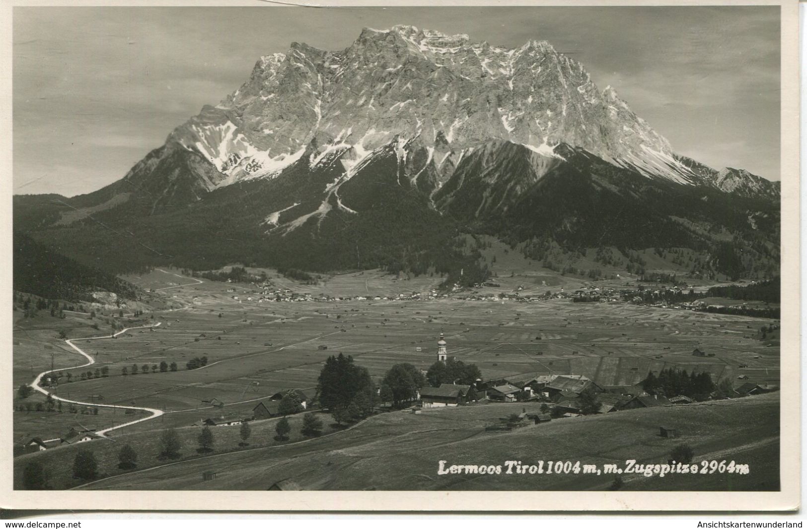 Lermoos Mit Zugspitze (002898) - Lermoos