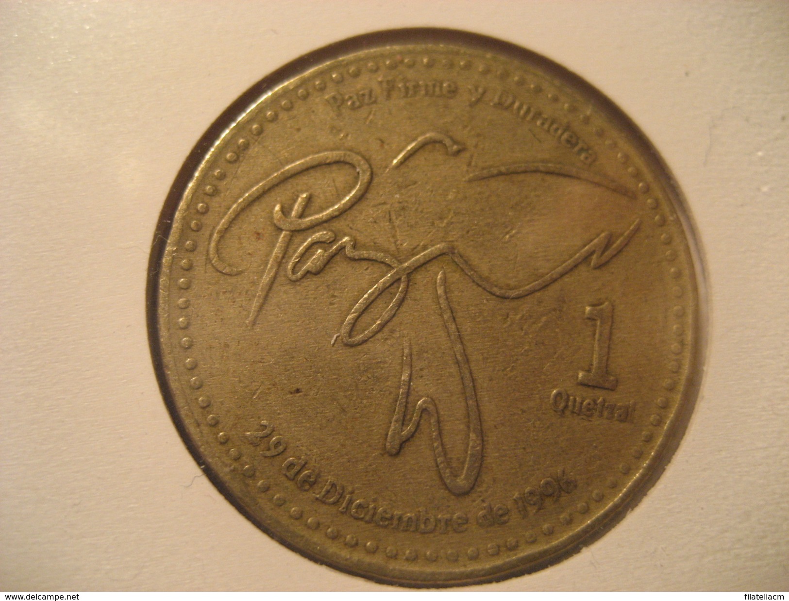 1 Quetzal 2001 GUATEMALA Coin - Guatemala