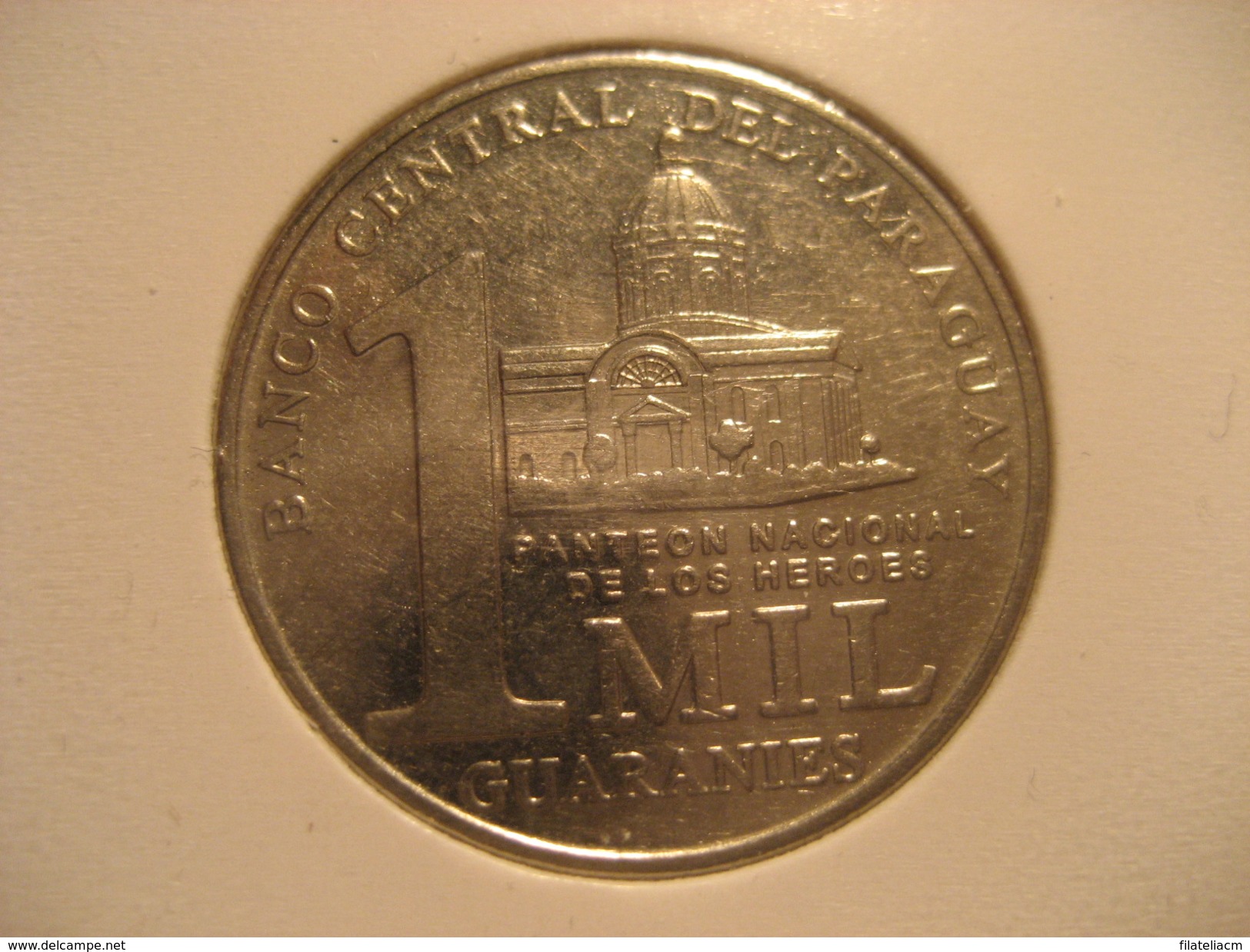 1 Mil Guaranies 2007 PARAGUAY Coin - Paraguay