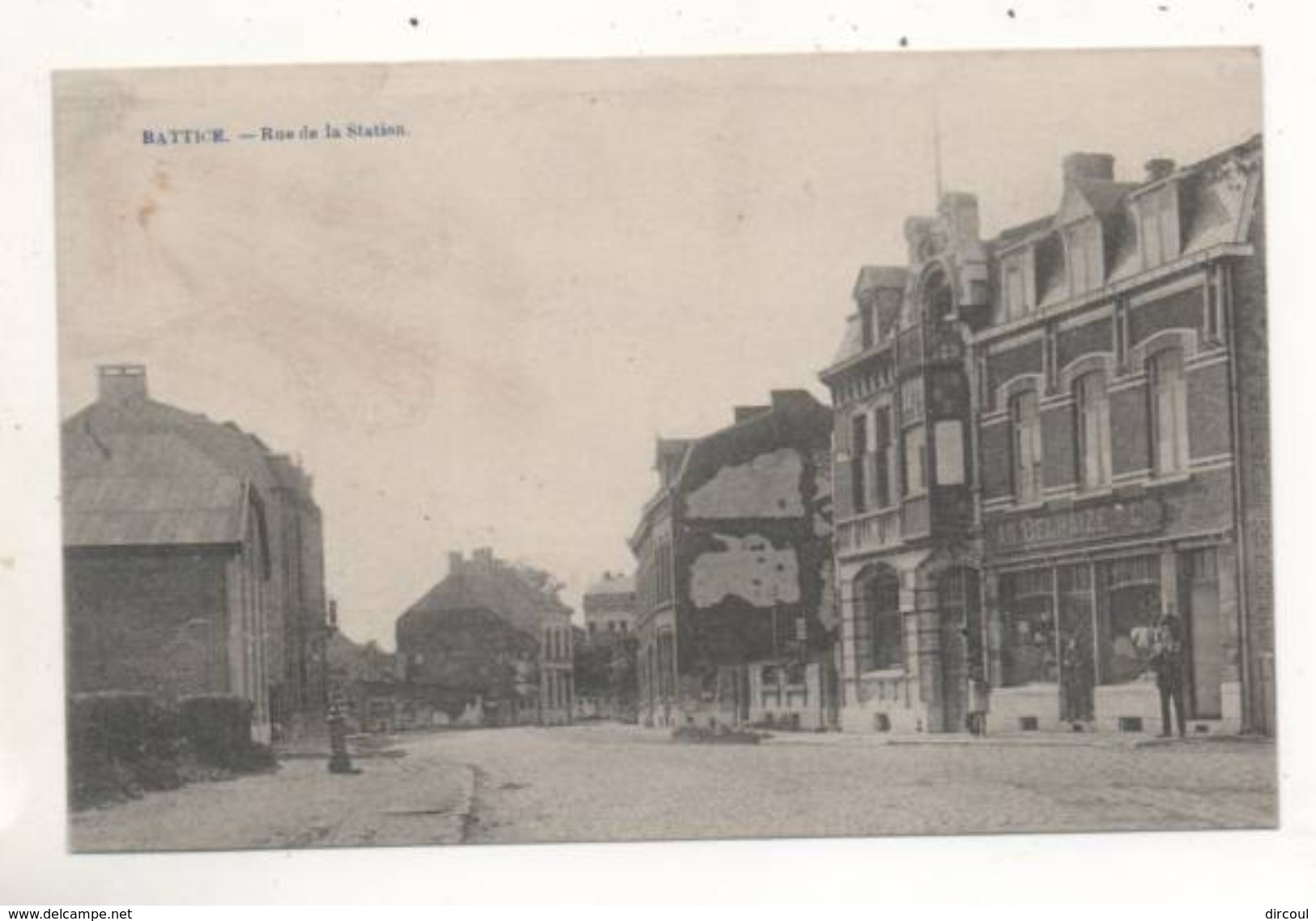 37237  -  Battice  Rue  De La Station  -  MAGASIN  AD   Delhaize - Herve