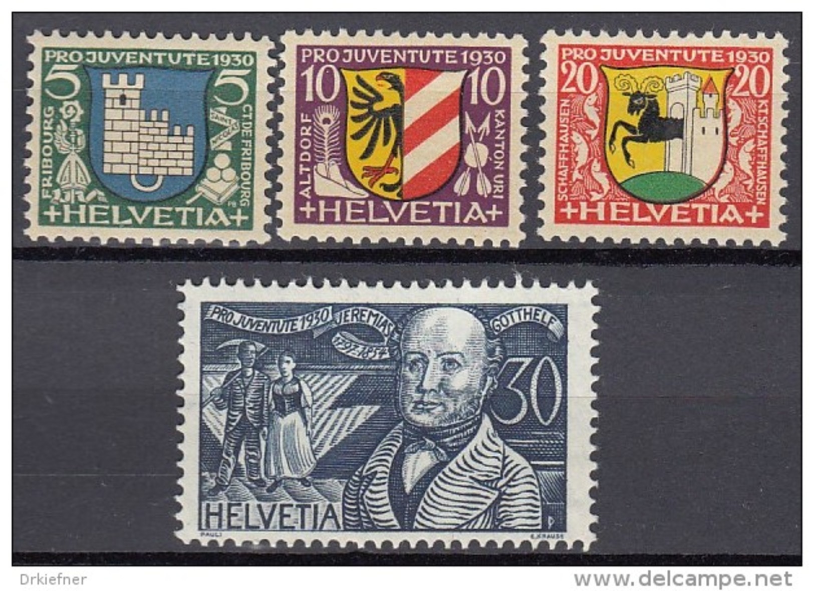 SCHWEIZ  241-244, Postfrisch **, Pro Juventute 1930 - Ungebraucht