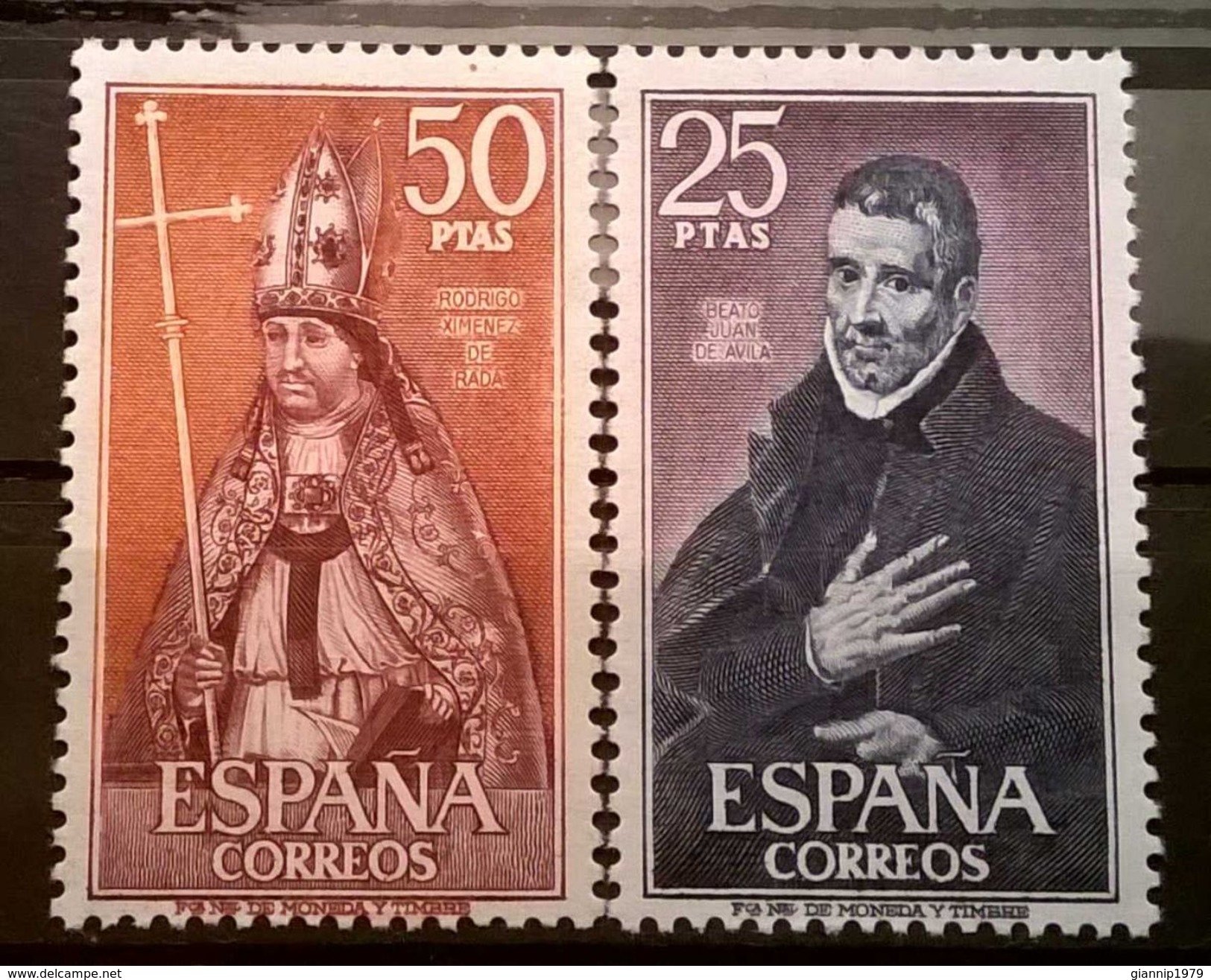 FRANCOBOLLI STAMPS SPAGNA ESPANA 1970 MNH** SERIE COMPLETA PERSONALITA' - Ungebraucht