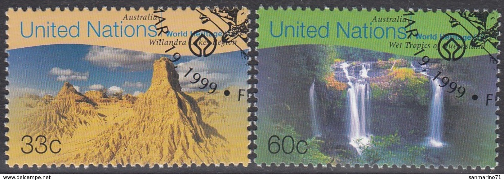 UNITED NATIONS New York 807-808,used - Used Stamps