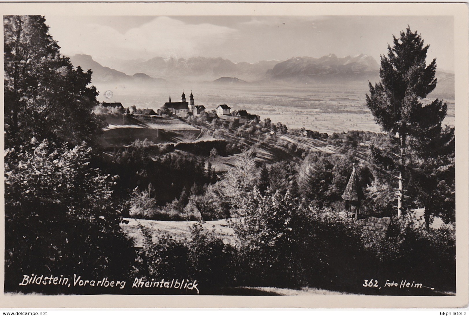 AUTRICHE 1951 CARTE POSTALE DE BILDSTEIN - Bregenzerwaldorte