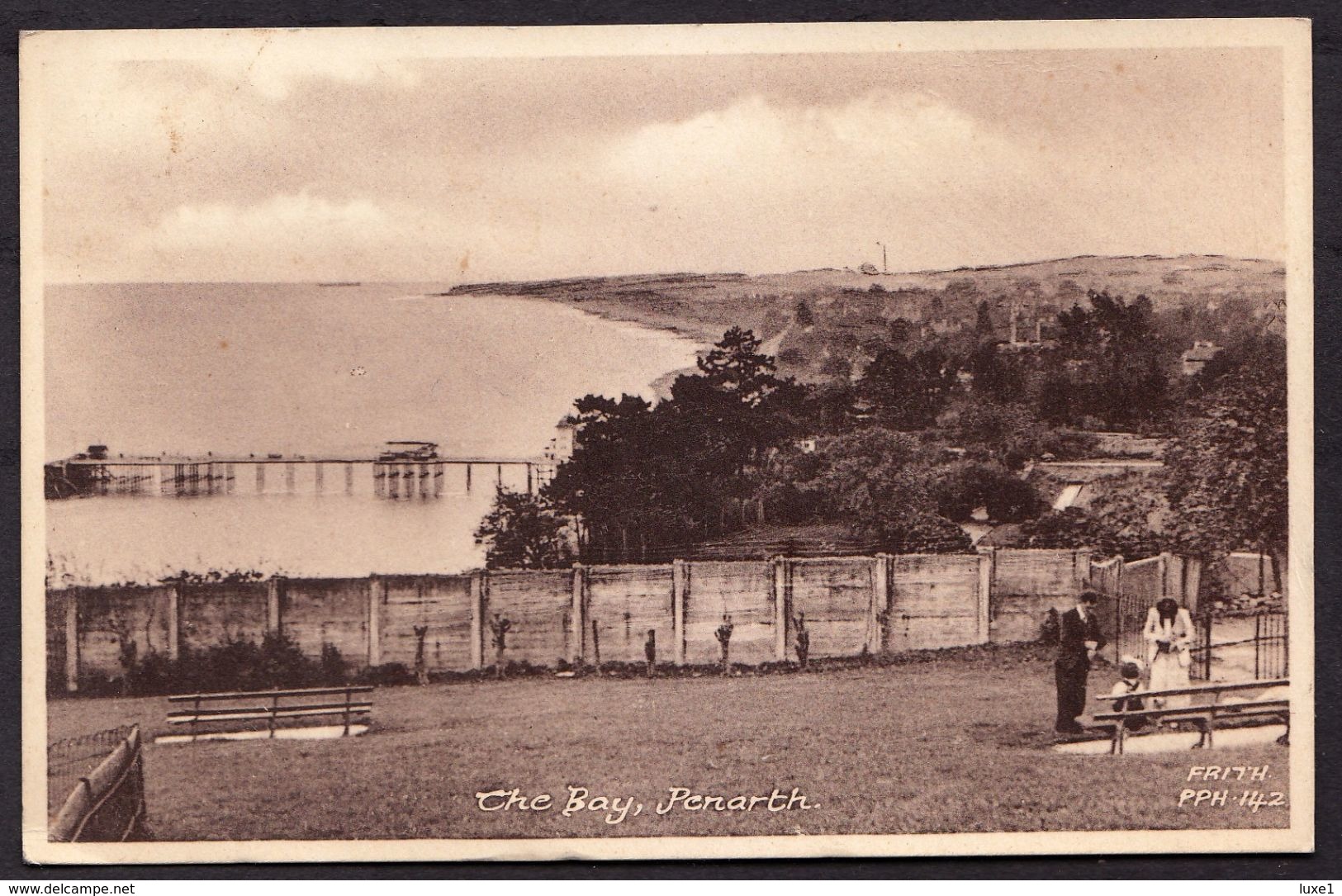 GREAT BRITAIN ,  PENARTH  , OLD POSTCARD - Glamorgan