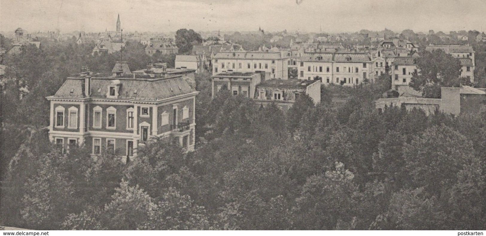 ALTE POSTKARTE GRUSS AUS GROSS-LICHTERFELDE PANORAMA VOM POTSDAMER BAHNHOF AUS GESEHEN Berlin Steglitz Cpa Postcard AK - Lichterfelde