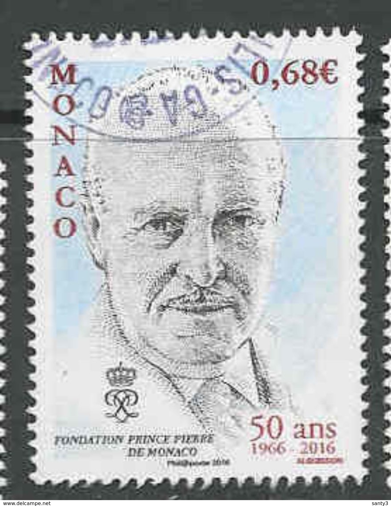Monaco, Yv 3029 Année 2016, Oblitéré, Voir Scan - Used Stamps