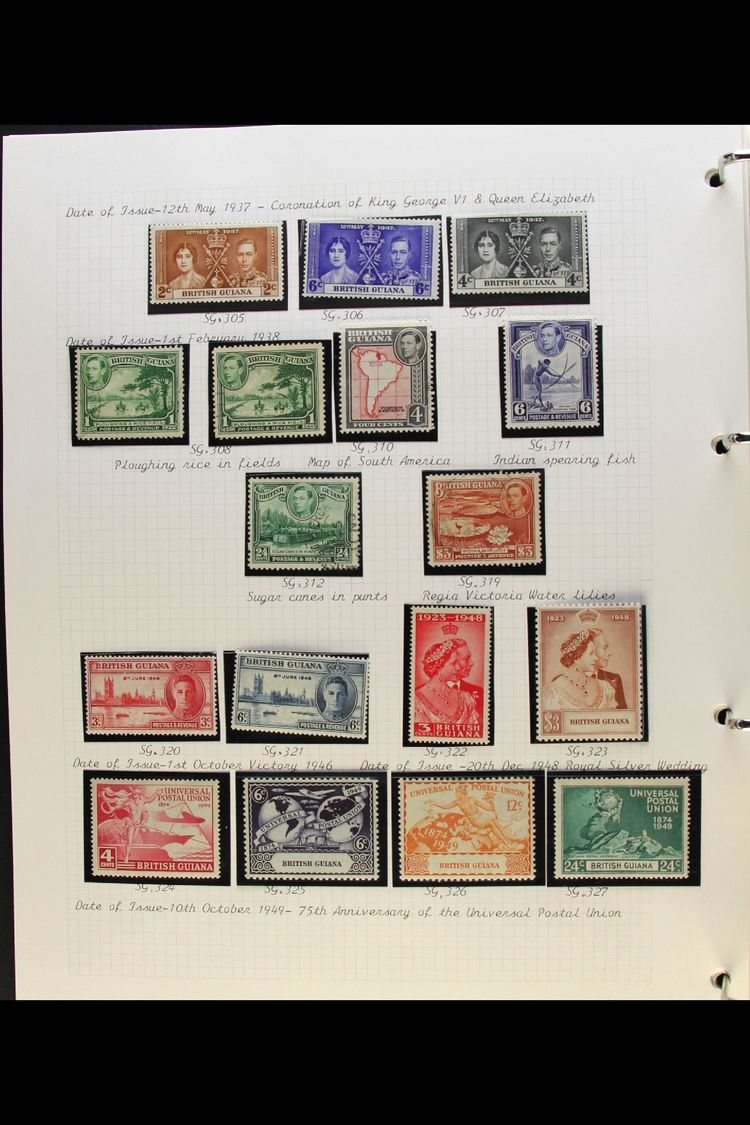 BRITISH WEST INDIES COLLECTION 1860s-1960s MOSTLY MINT, Super Looking, Well Written Up Lot, Presented In An Album, We Se - Sonstige & Ohne Zuordnung