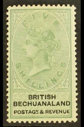 1888 5s Green & Black, SG 18, Superb Mint. For More Images, Please Visit Http://www.sandafayre.com/itemdetails.aspx?s=60 - Altri & Non Classificati