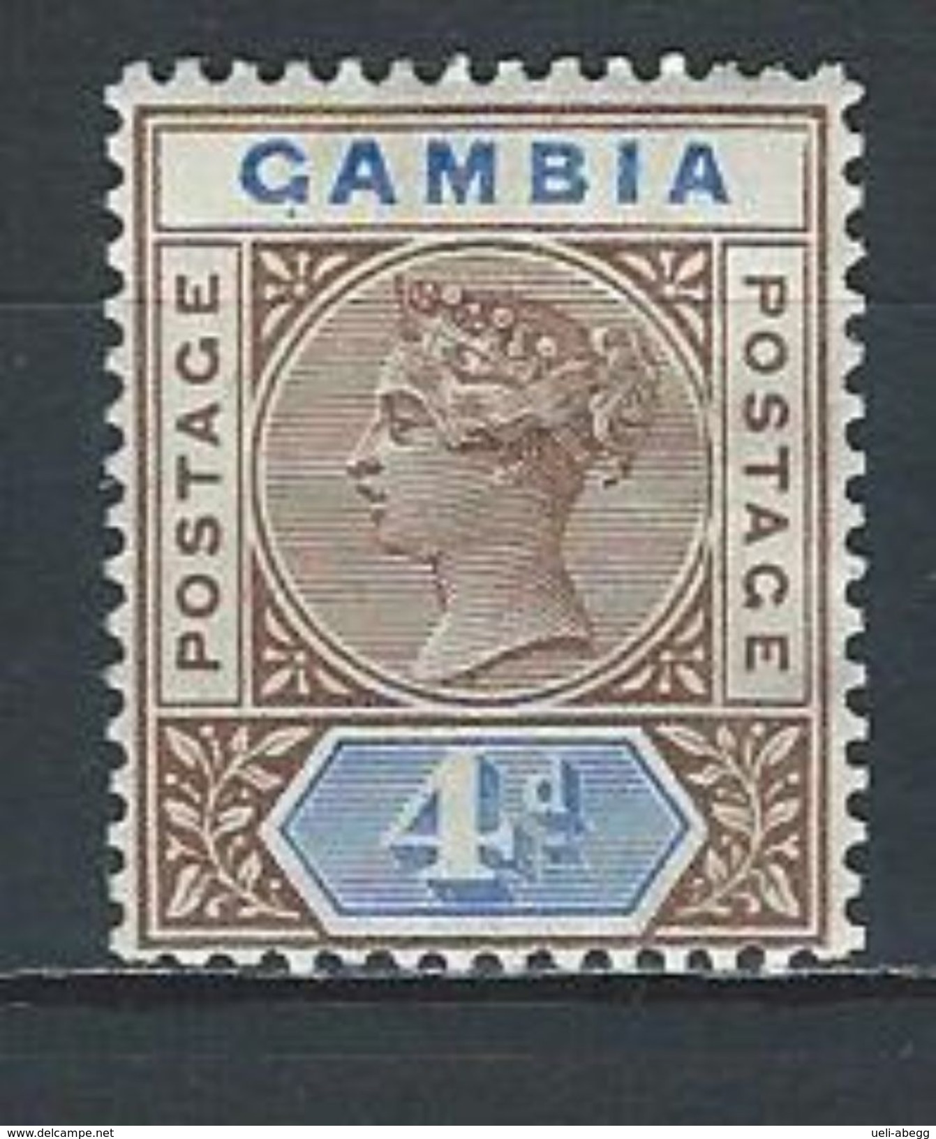 Gambia SG 42, Mi 25 * MH - Gambia (...-1964)