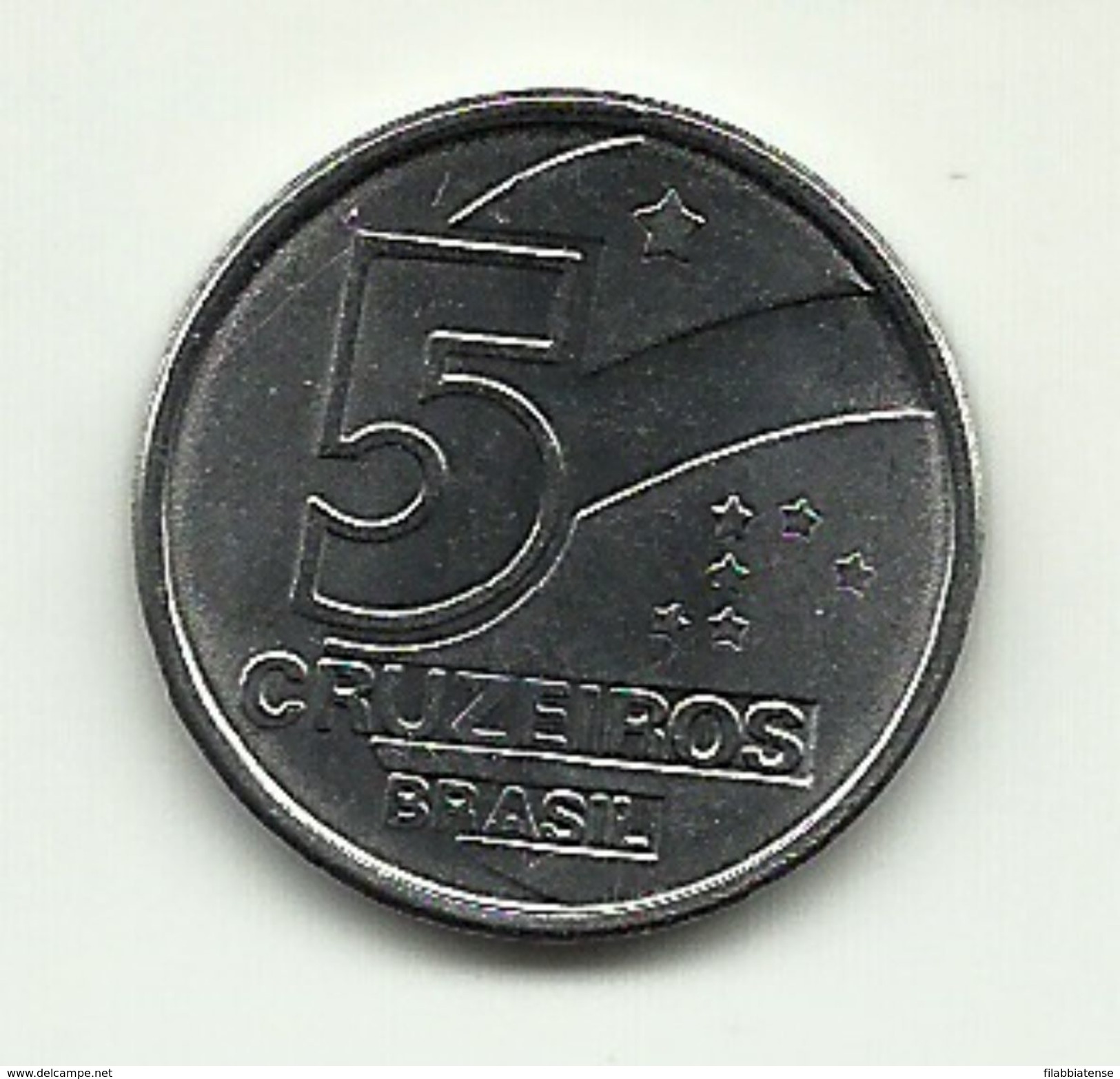 1990 - Brasile 5 Cruzeiros, - Brazil