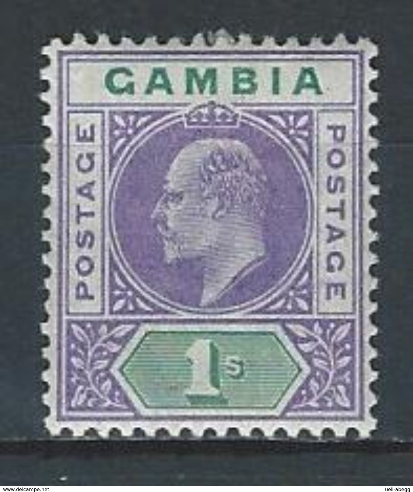 Gambia SG 52, Mi 35 * MH - Gambia (...-1964)