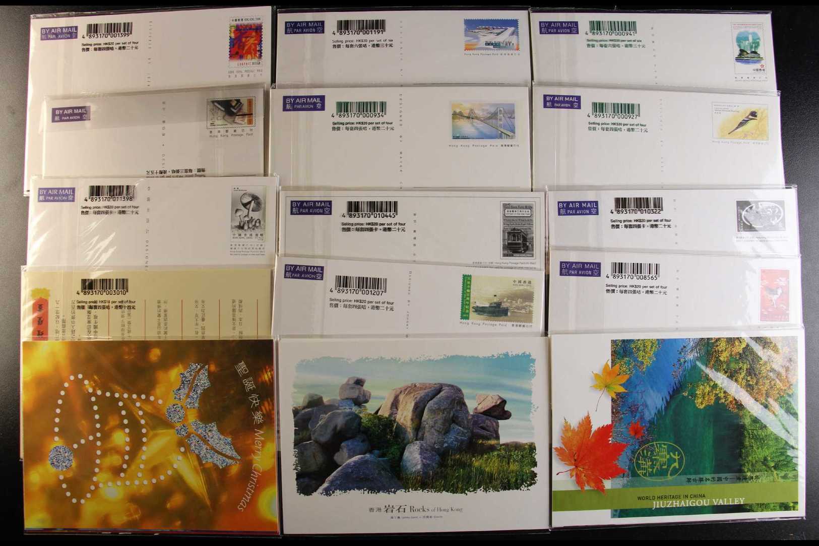 POSTAL STATIONERY POSTAGE PREPAID PICTURE CARDS 1997-2004 All Different Very Fine Unused Collection Of Complete Series S - Altri & Non Classificati