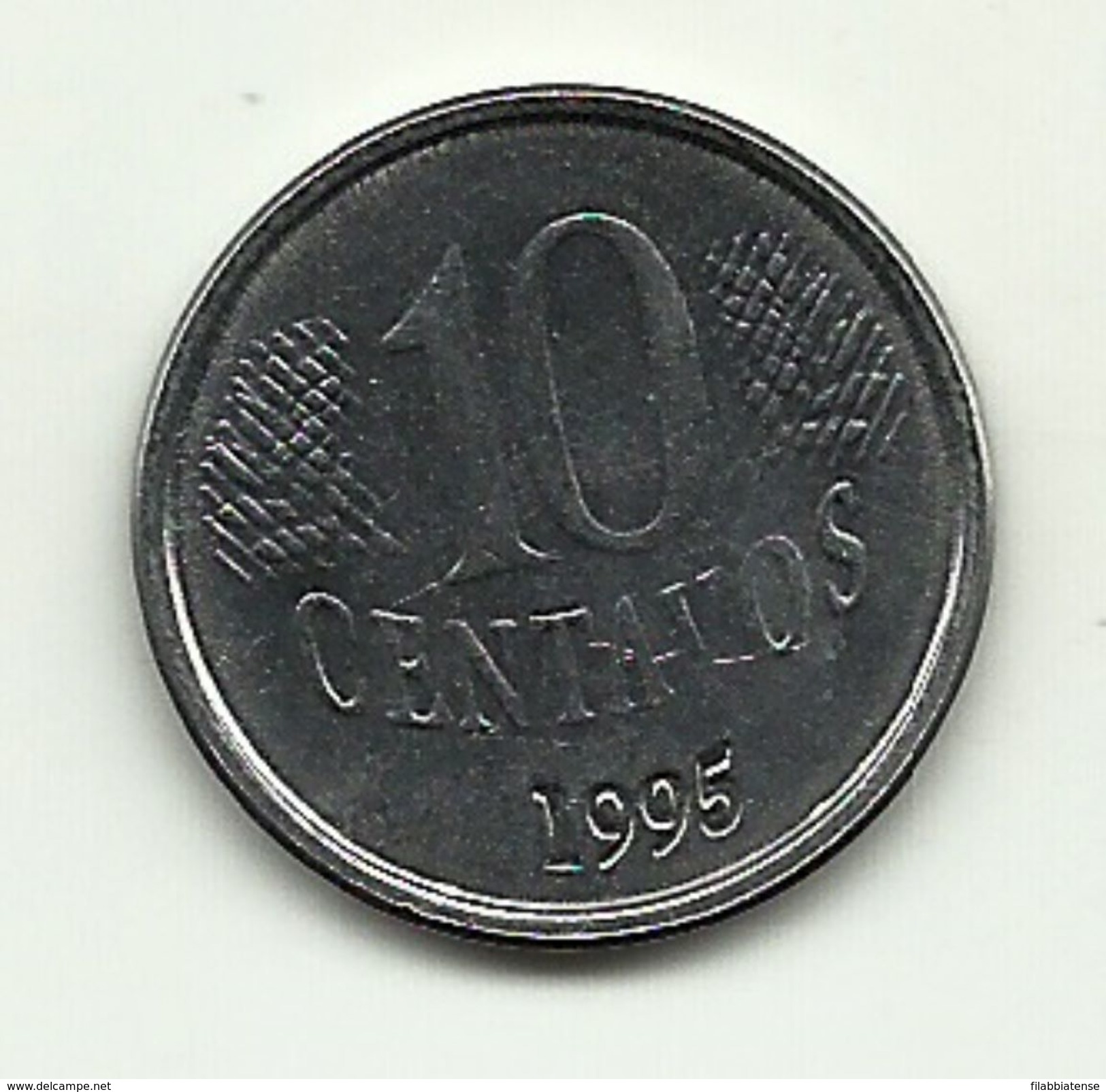 1995 - Brasile 10 Centavos, - Brasile