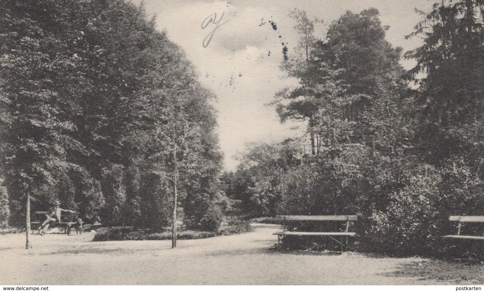 ALTE POSTKARTE GUMMERSBACH IM STADTWALD HEXENBUSCH Hexe Witch Socière Ansichtskarte Cpa Postcard AK - Gummersbach